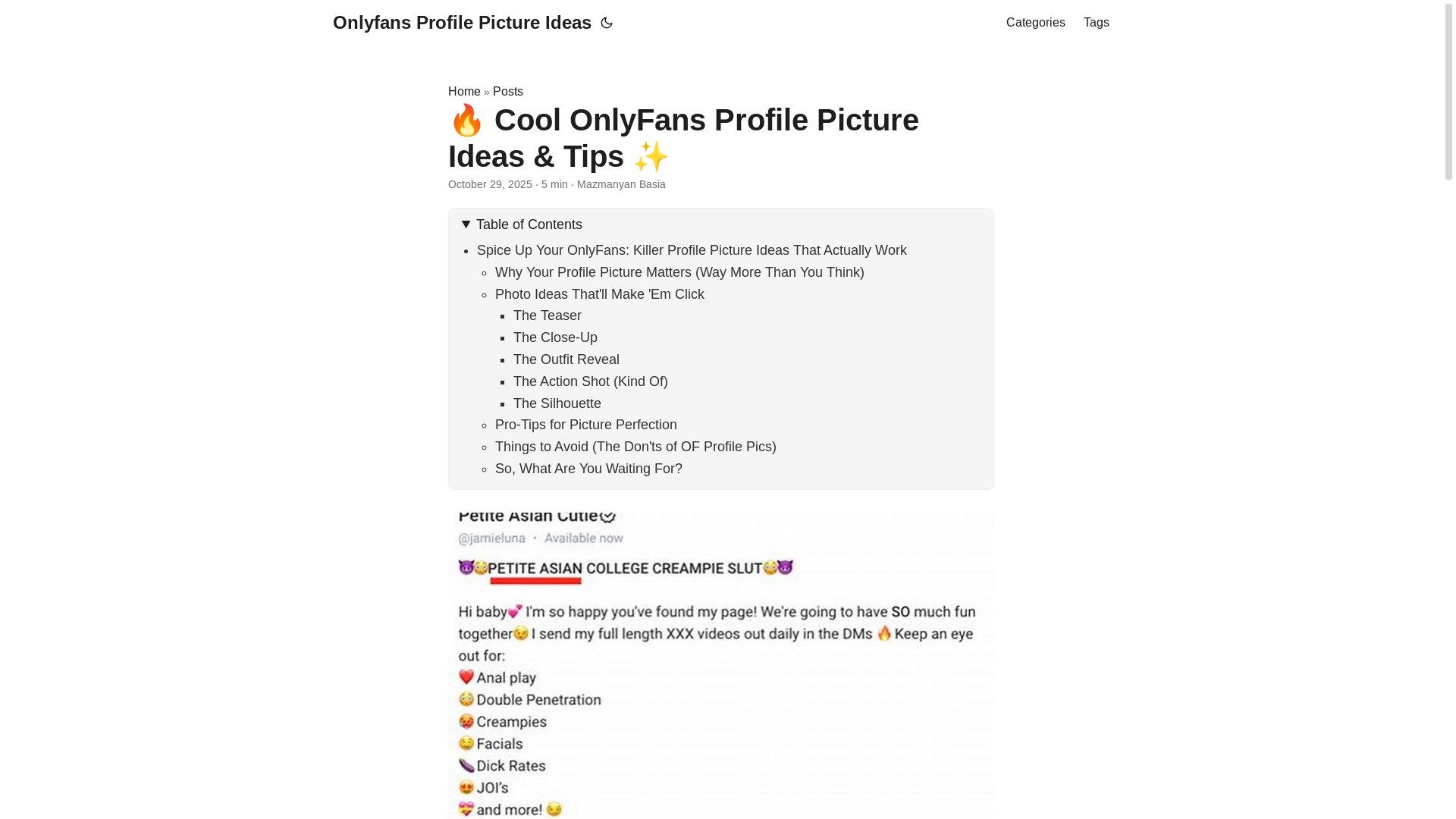 website screenshot of https://onlyfans-profile-picture-ideas.pages.dev/