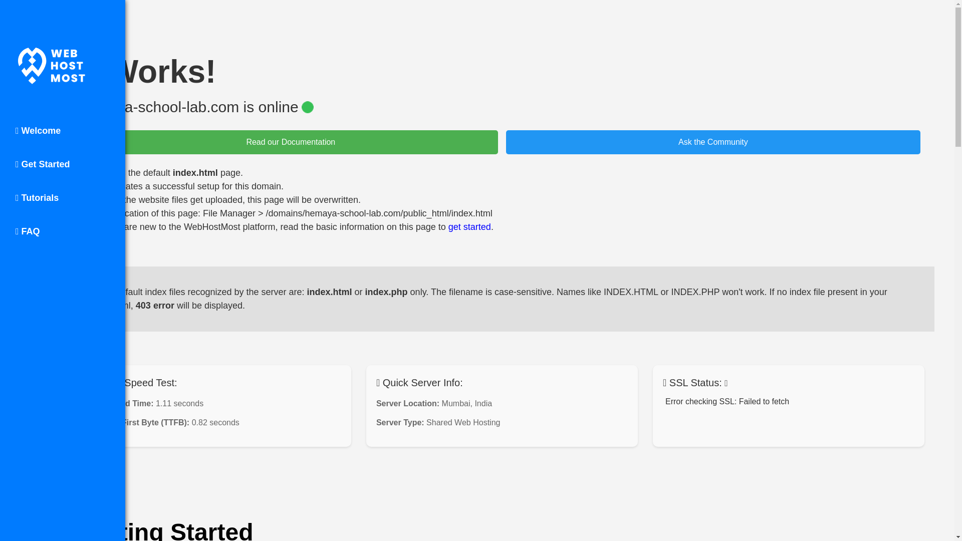 website screenshot of https://hemaya-school-lab.com/