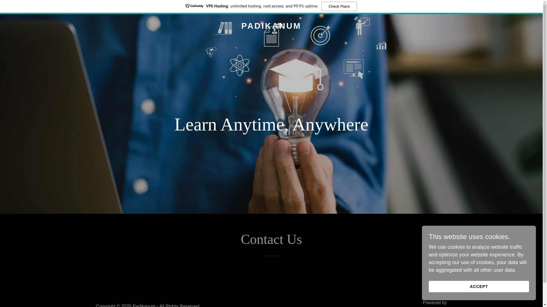 website screenshot of https://padikanum.com/