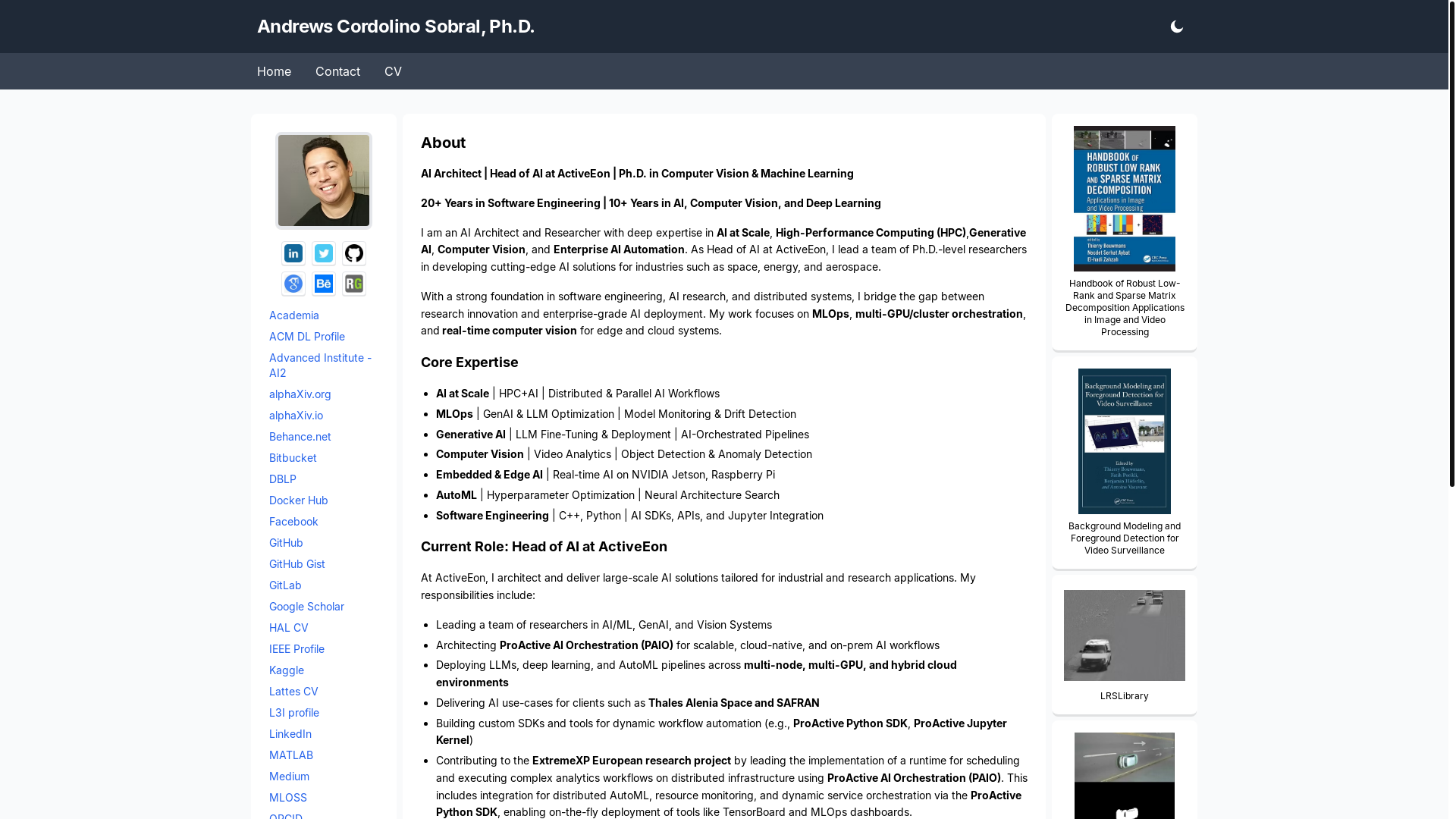 website screenshot of https://andrewssobral.pages.dev/