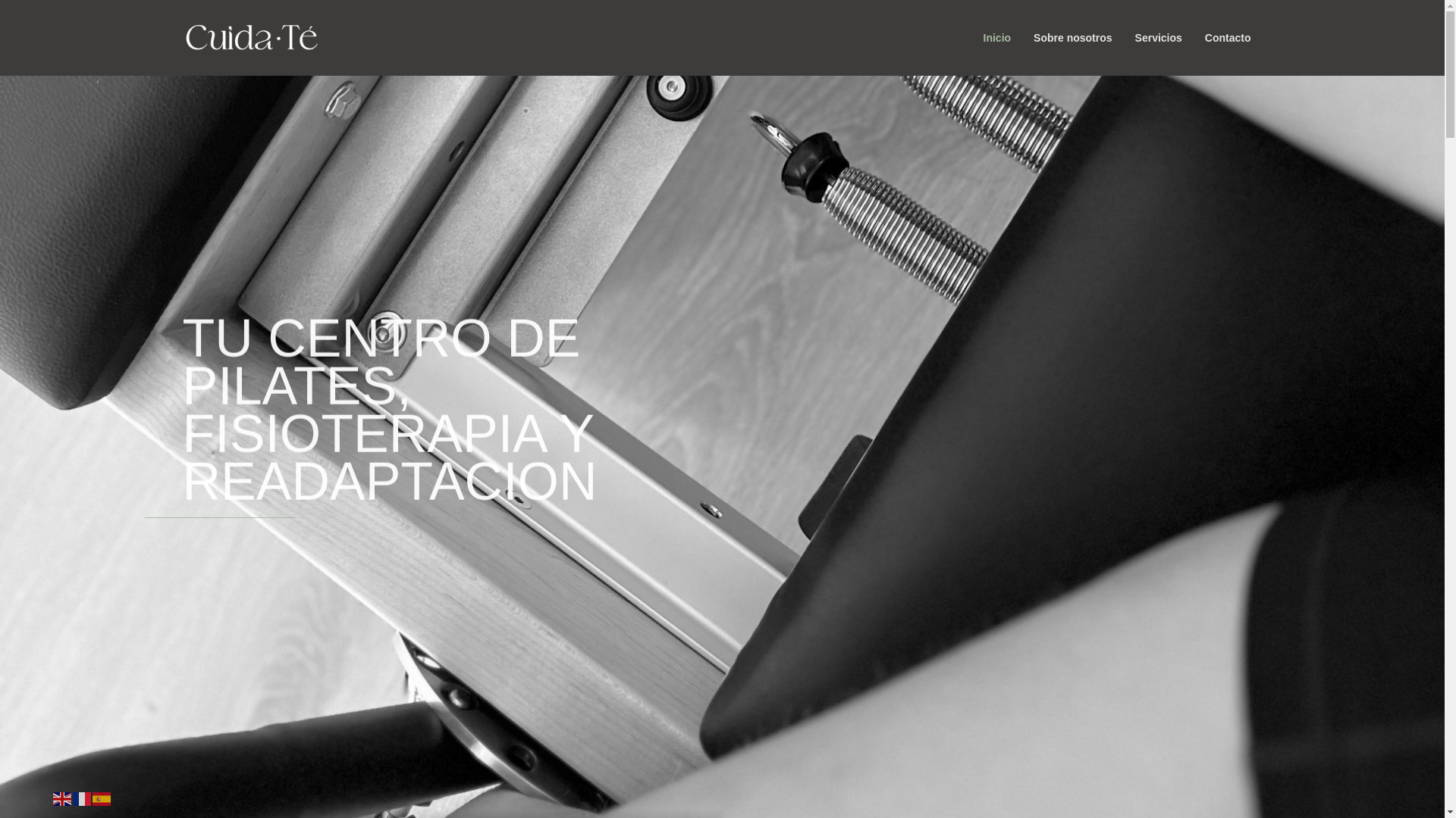 website screenshot of https://centrocuida-te.es/