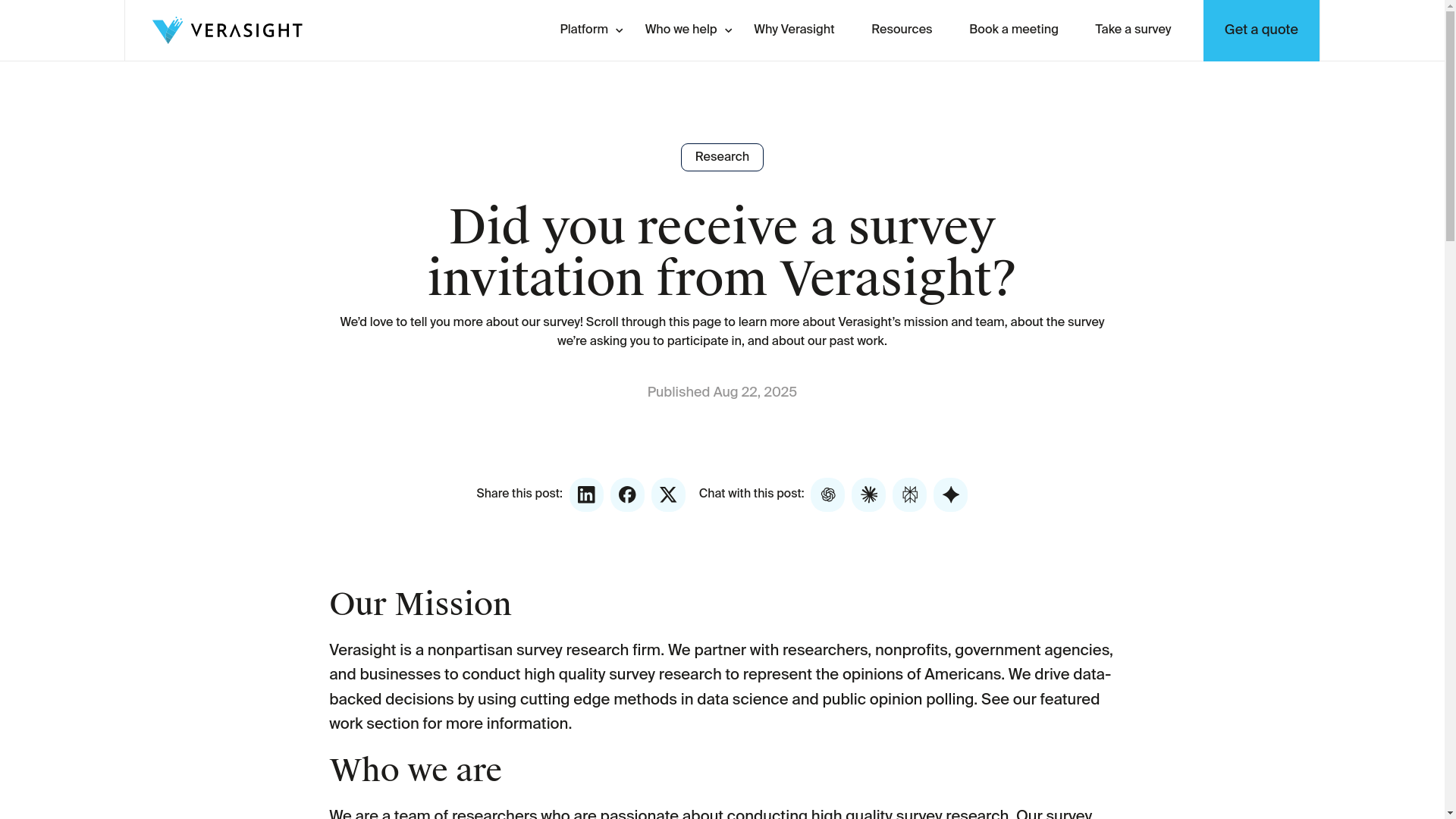 website screenshot of http://surveys.verasight.io/moreinfo