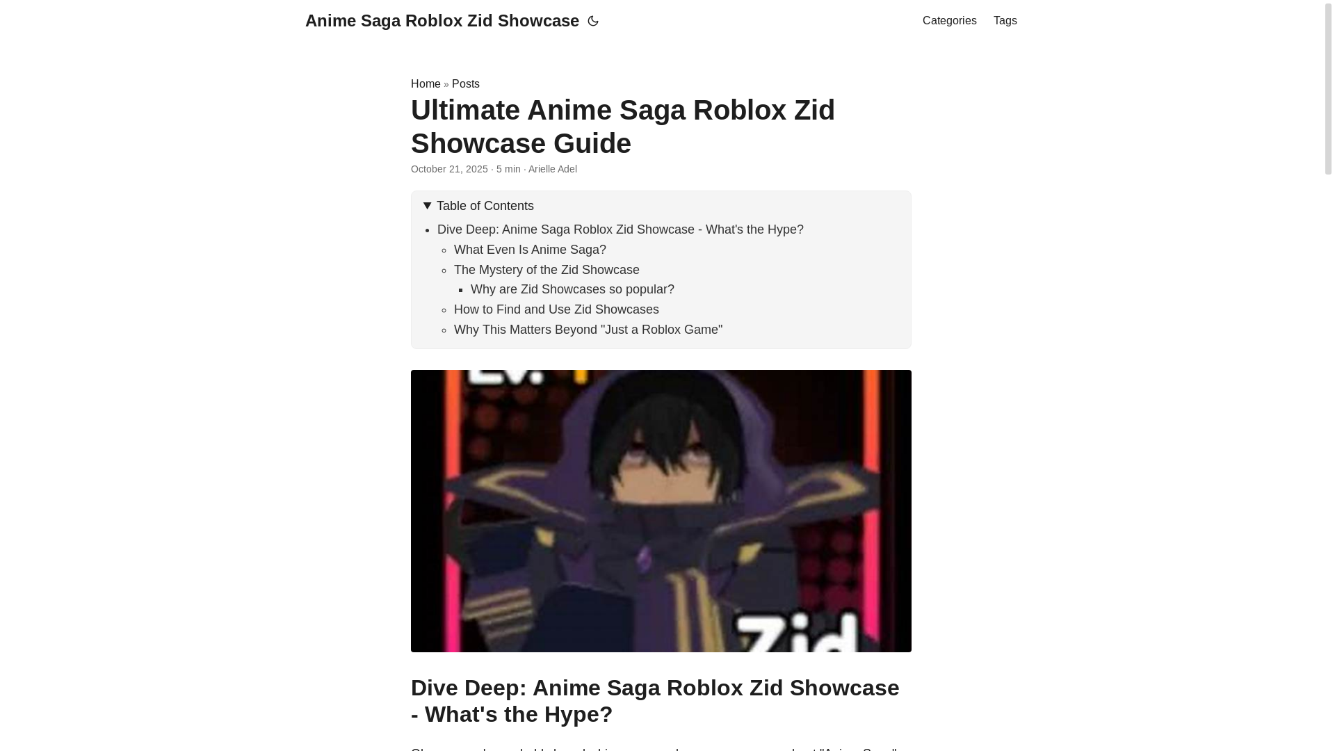 website screenshot of https://anime-saga-roblox-zid-showcase.pages.dev/