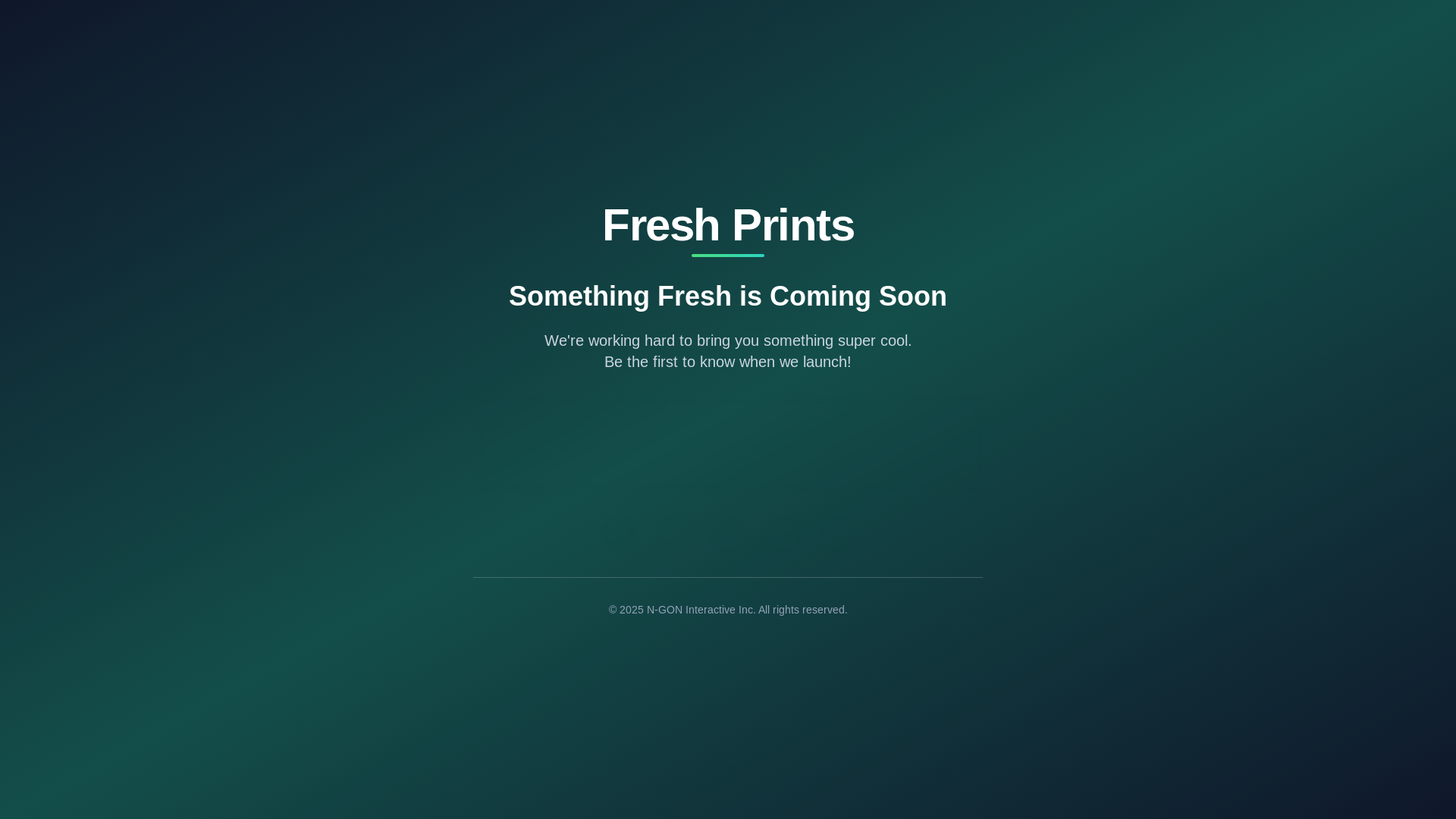 website screenshot of https://freshprints.pages.dev/