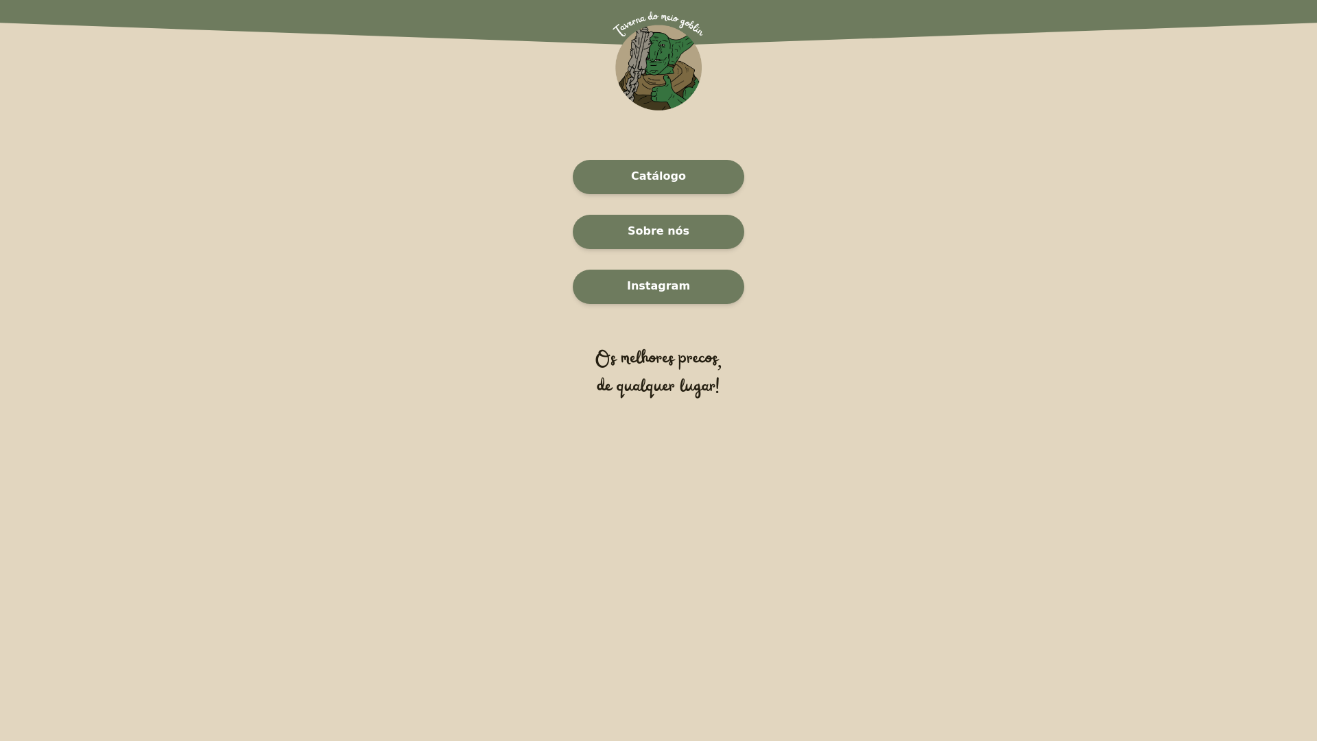 website screenshot of https://taverna-do-meio-goblin.pages.dev/
