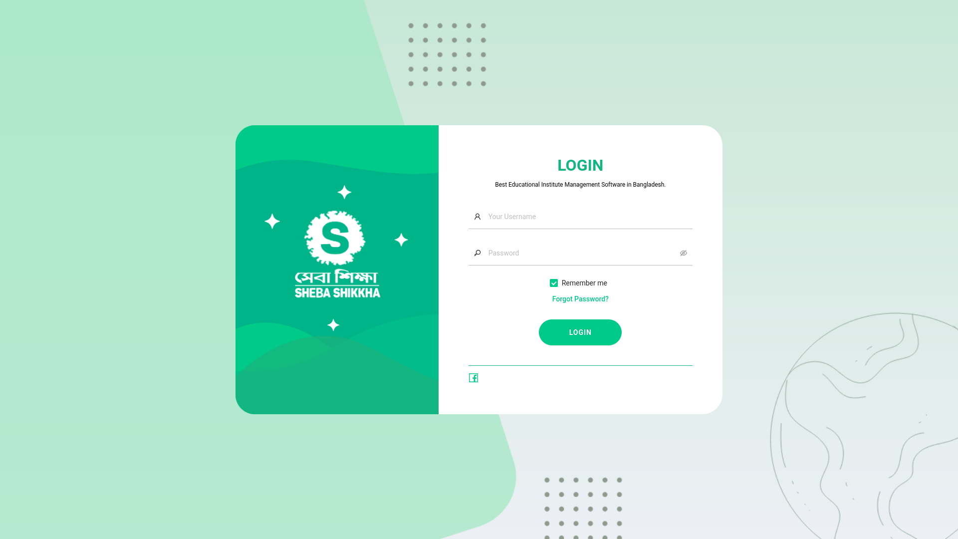 website screenshot of https://sheba-university-frontend-latest.pages.dev/