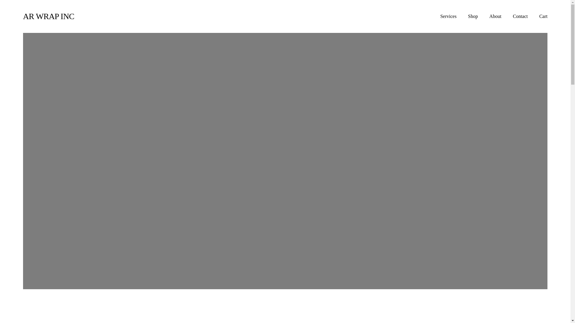 website screenshot of https://arwrapinc.com/