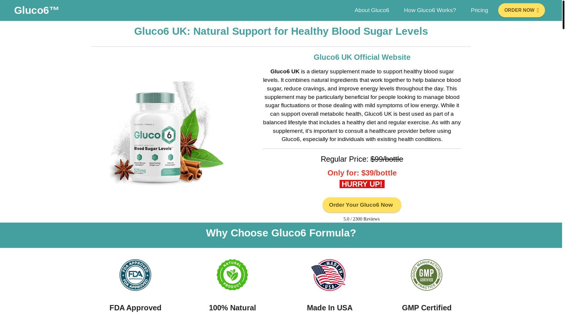 website screenshot of https://uk-gluco6.uk/