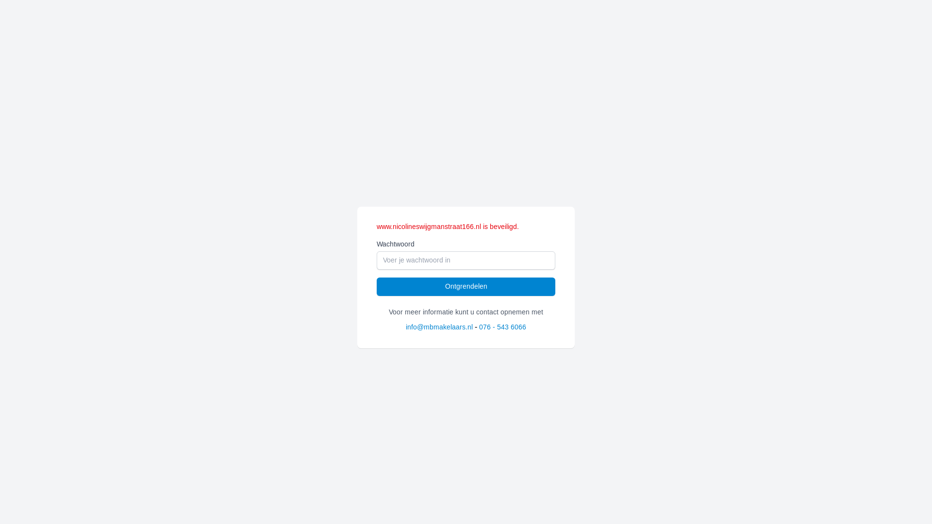 website screenshot of https://nicolineswijgmanstraat166.nl/
