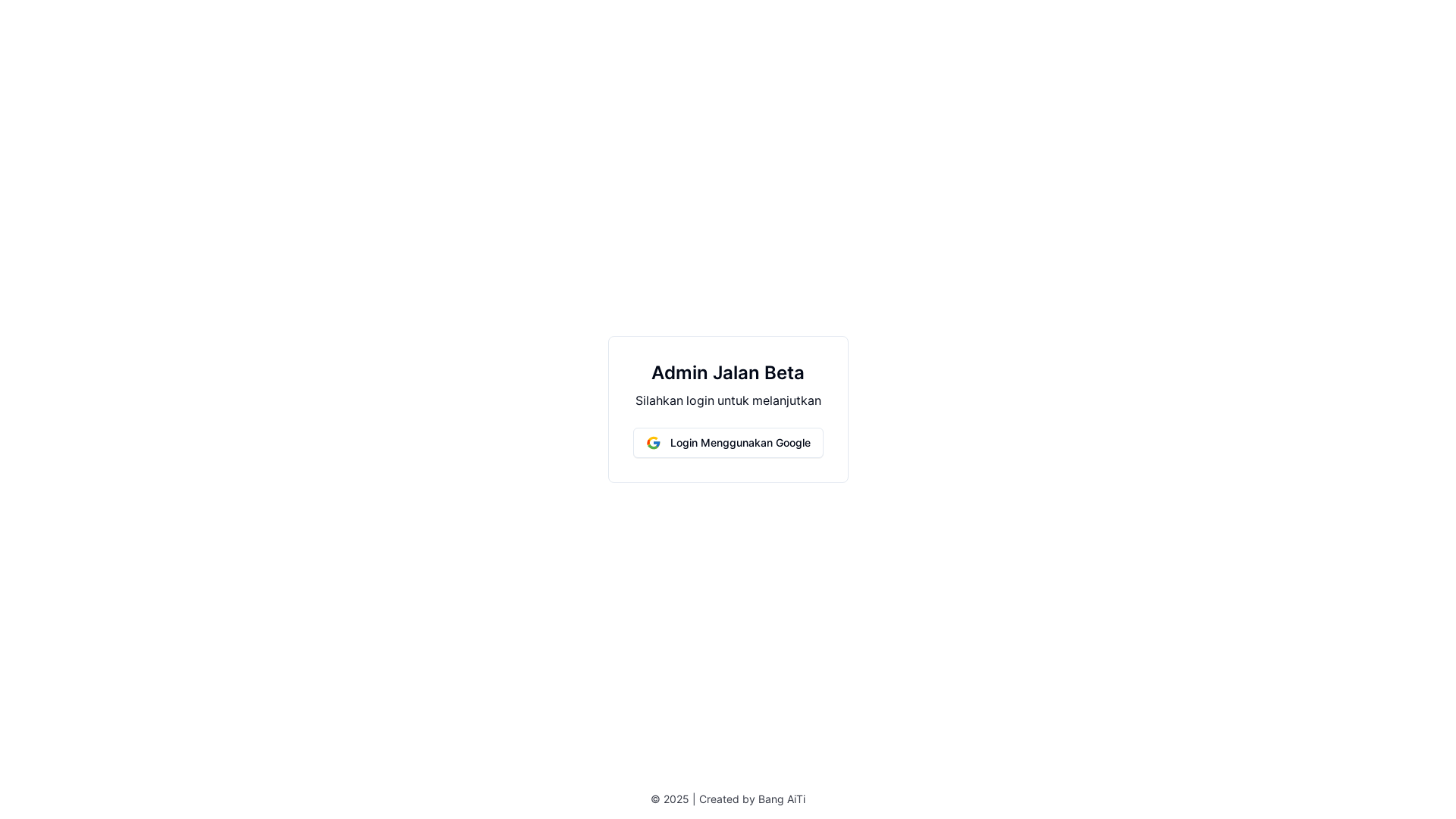 website screenshot of https://jalanbeta-admin.pages.dev/