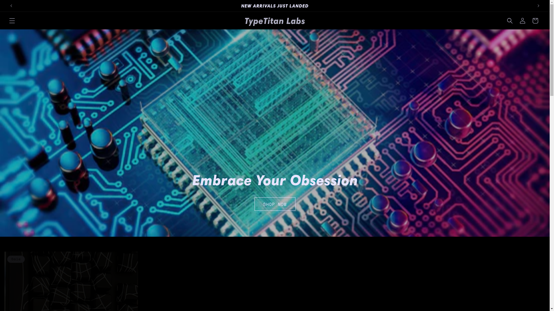 website screenshot of https://typetitans.nl/