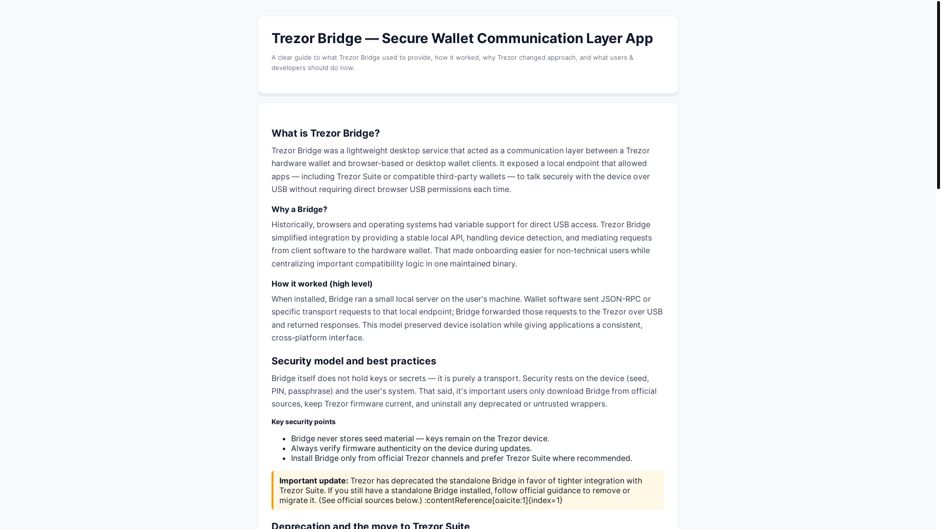 website screenshot of https://guide-trezerbridge-oi.pages.dev/