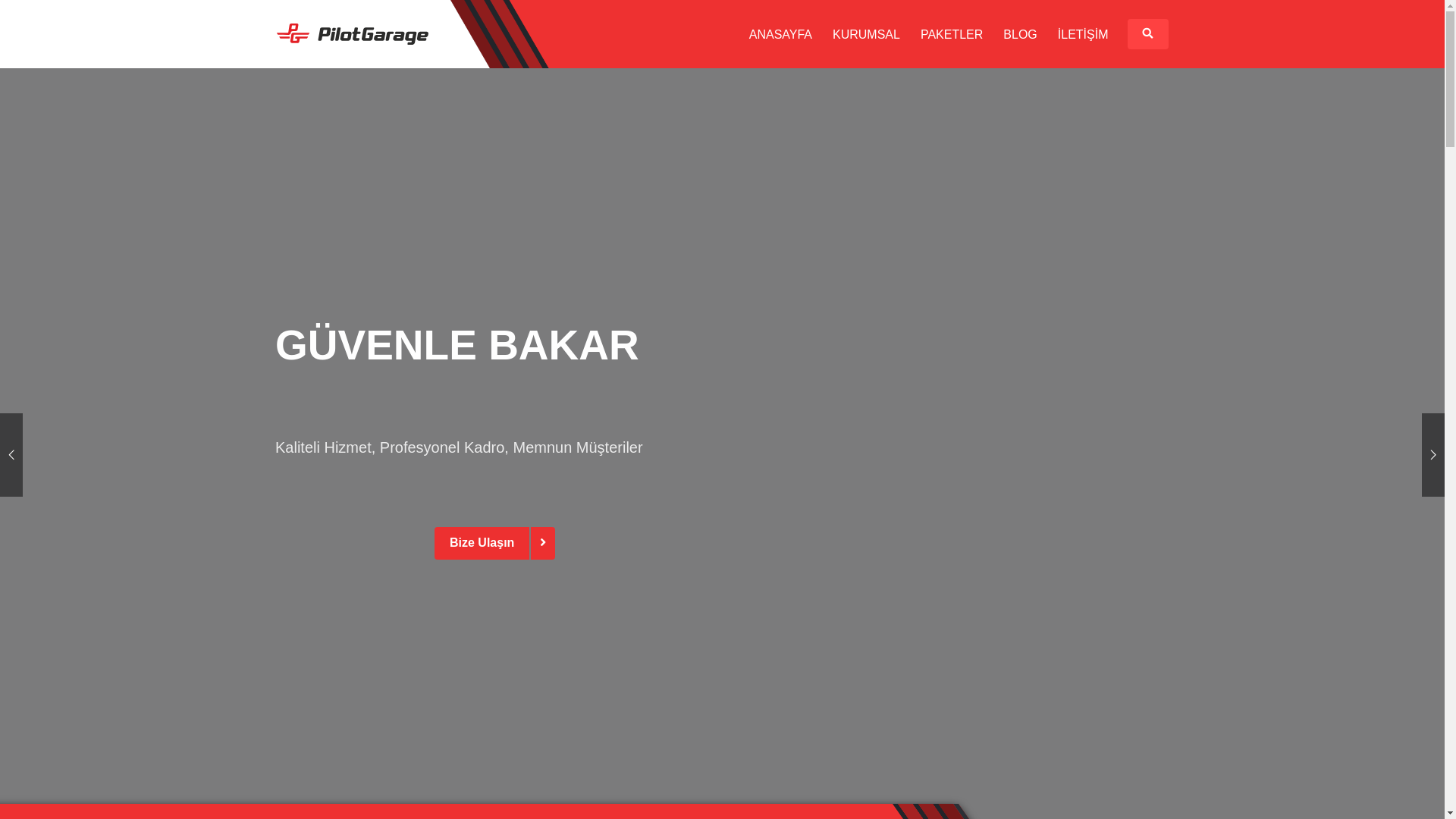 website screenshot of https://pilotgaragecayyolu.com/