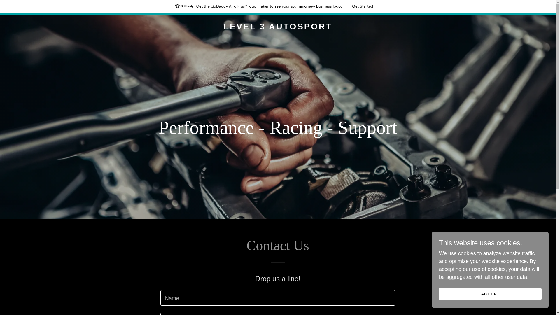 website screenshot of https://level3autosport.com/