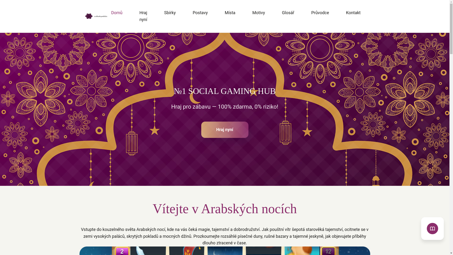 website screenshot of https://arabianlegendtales.com/