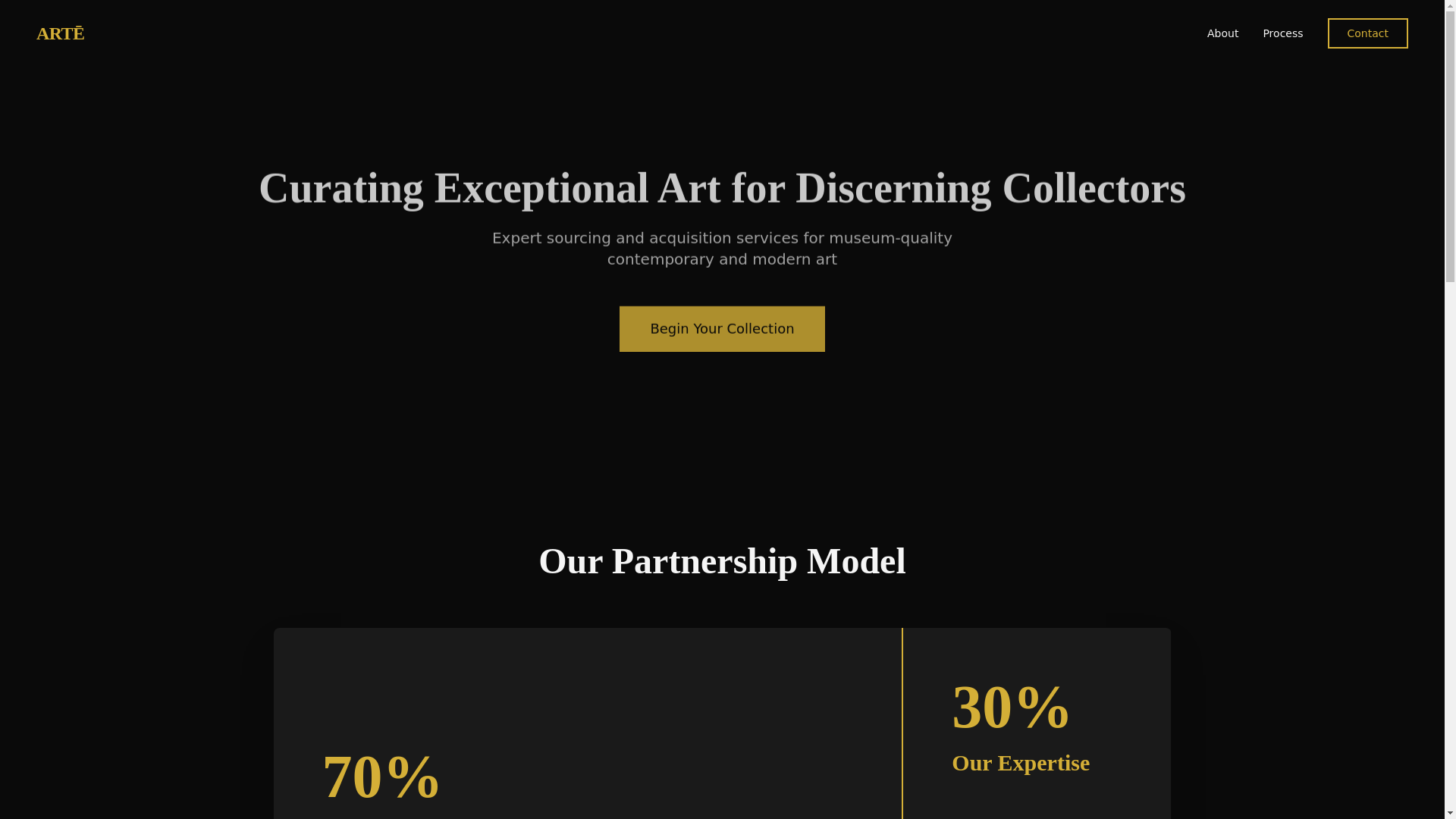 website screenshot of https://onpointcollectivellc.art/