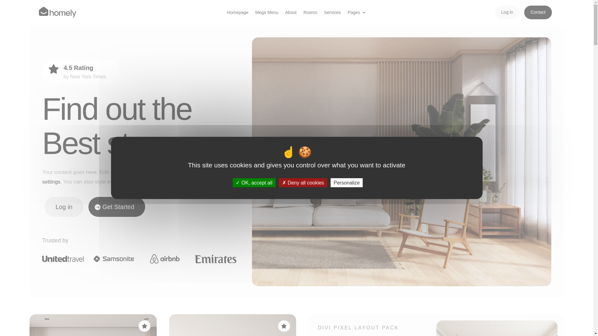 website screenshot of https://conciergerie-rohan.fr/