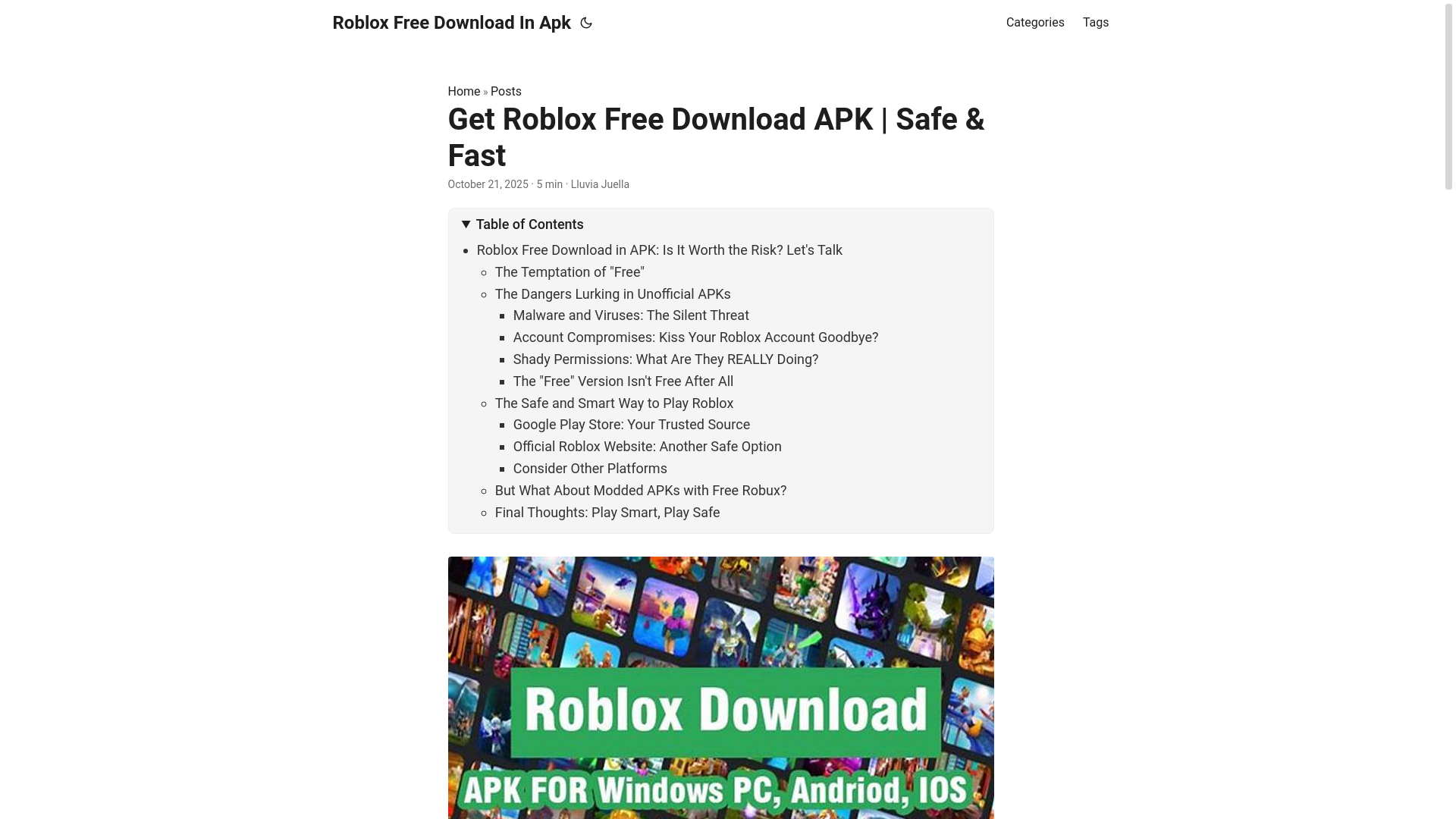 website screenshot of https://roblox-free-download-in-apk.pages.dev/