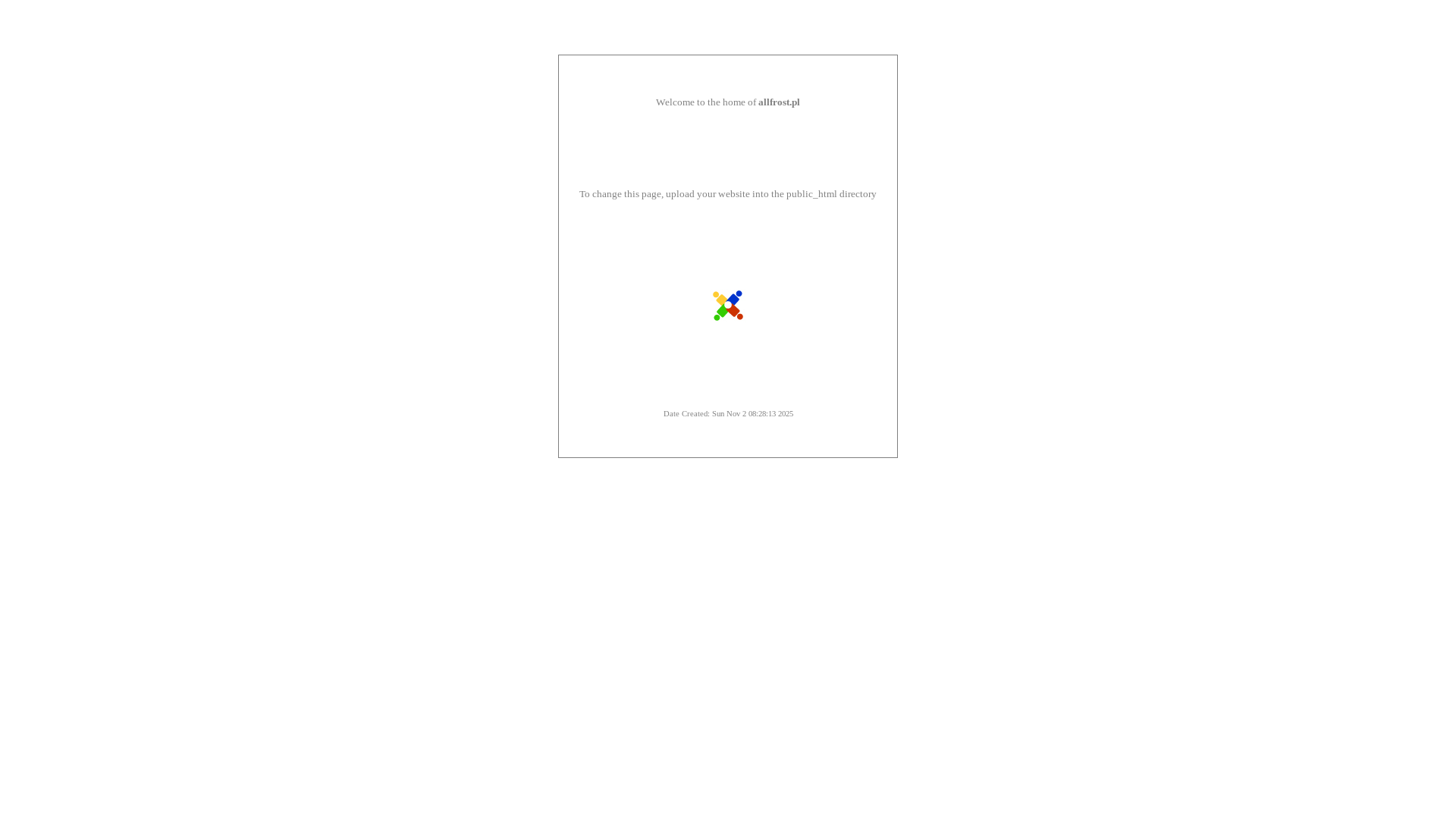 website screenshot of https://allfrost.pl/