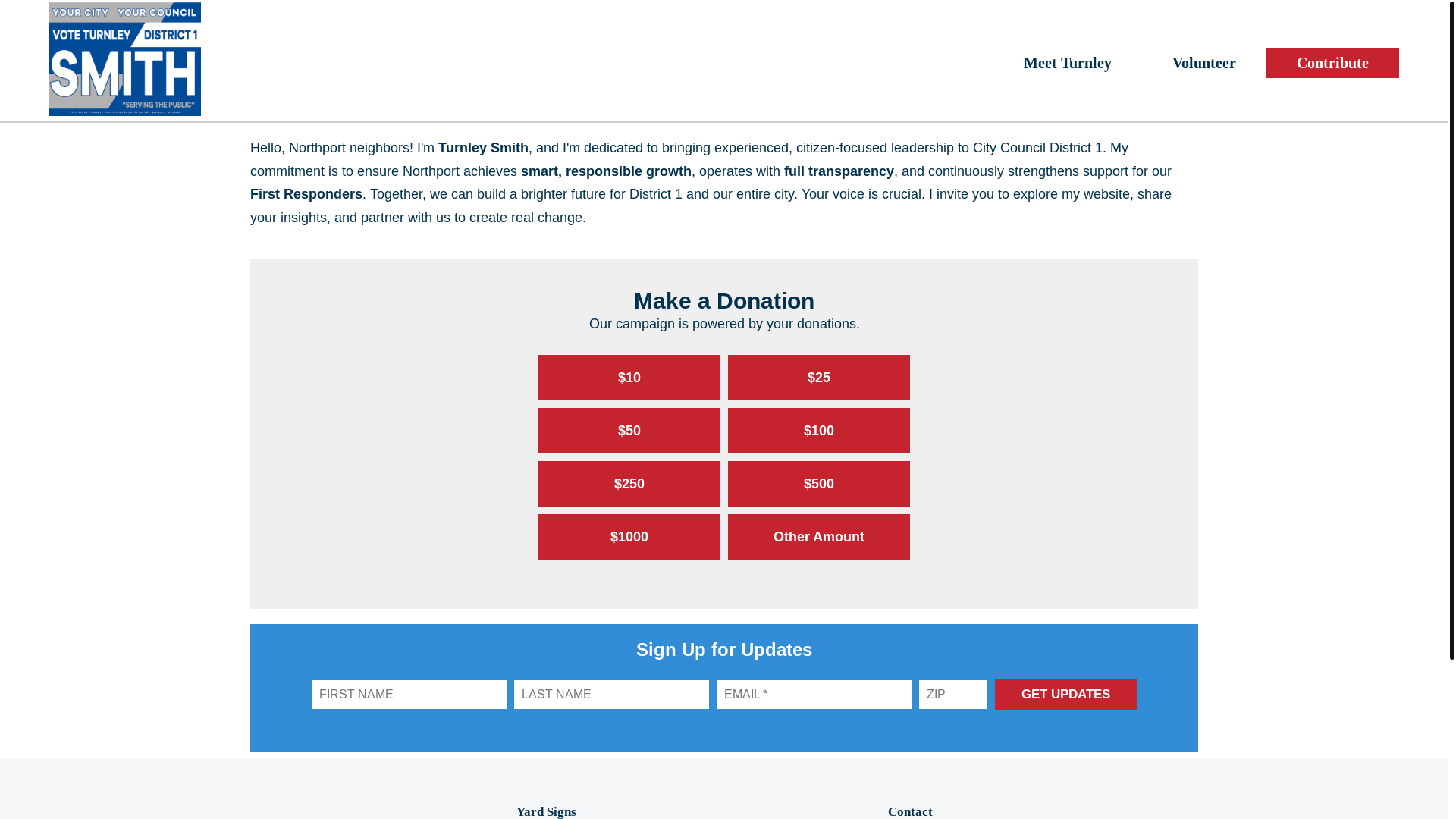 website screenshot of https://electturnleysmith.com/