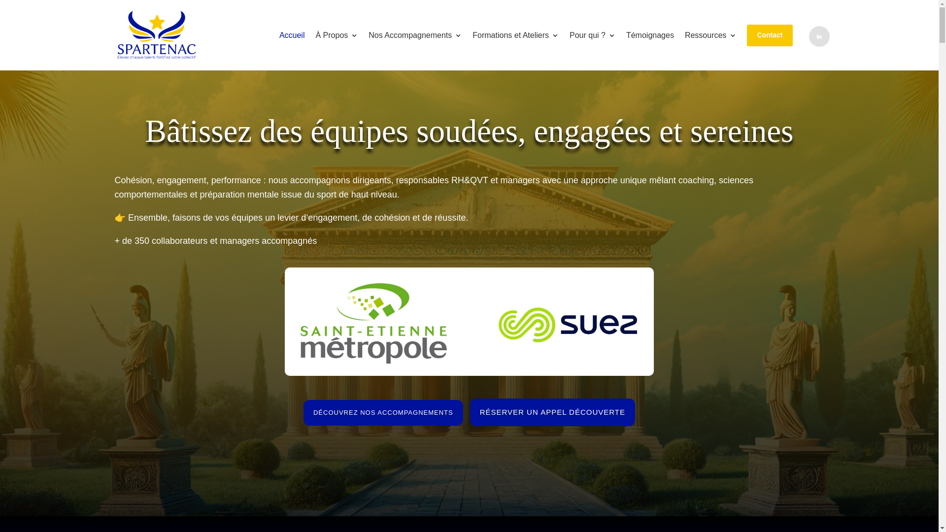 website screenshot of https://yourspartenac.com/