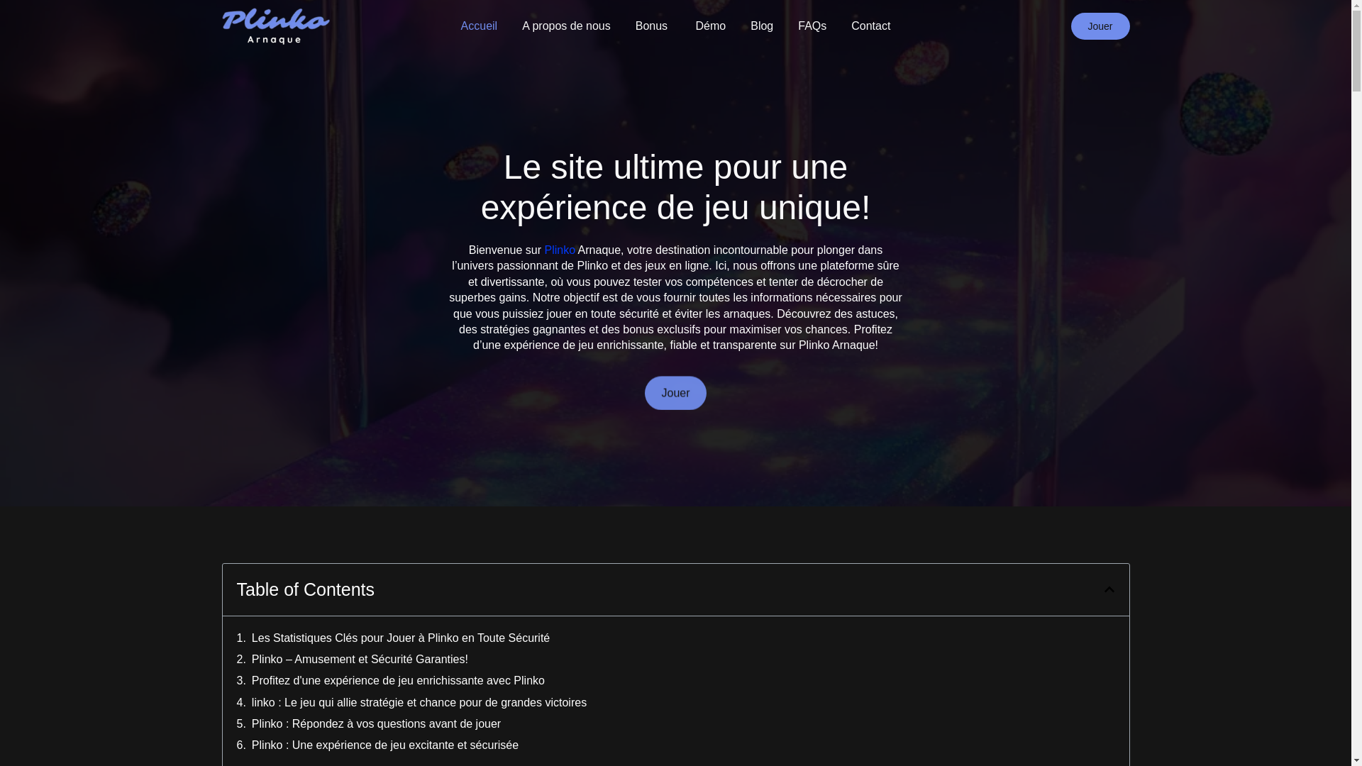 website screenshot of https://plinkoarnaque-fr.pages.dev/
