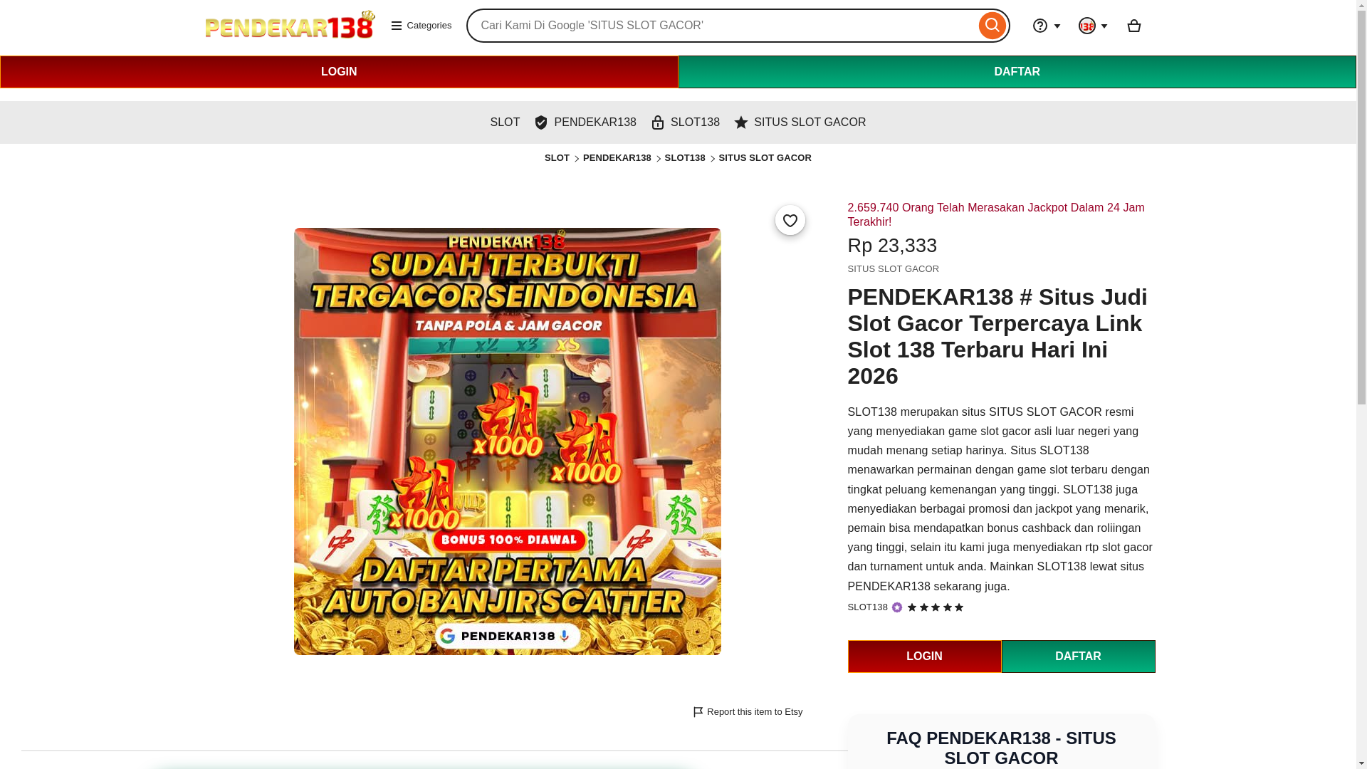 website screenshot of https://138jayajayajayaselalu.pages.dev/