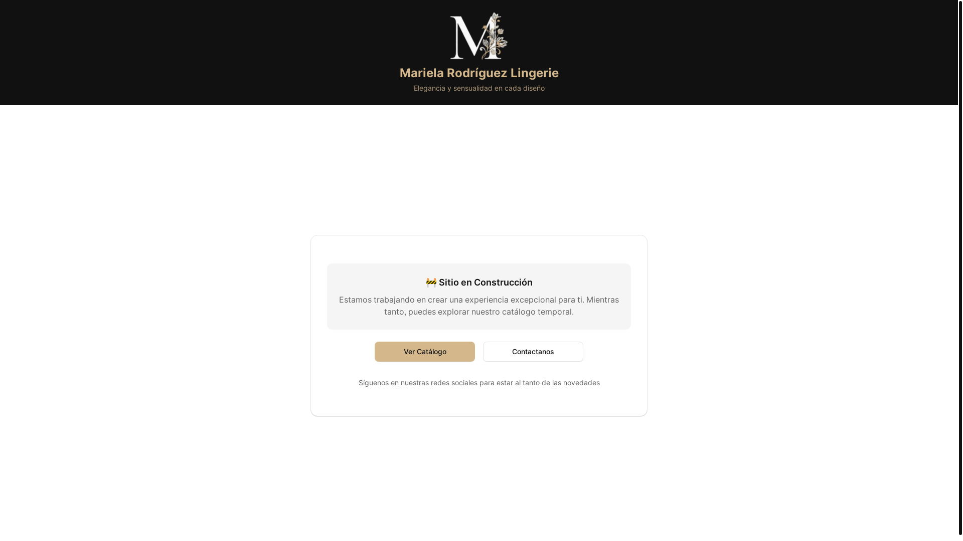 website screenshot of https://marielarodriguez.net/
