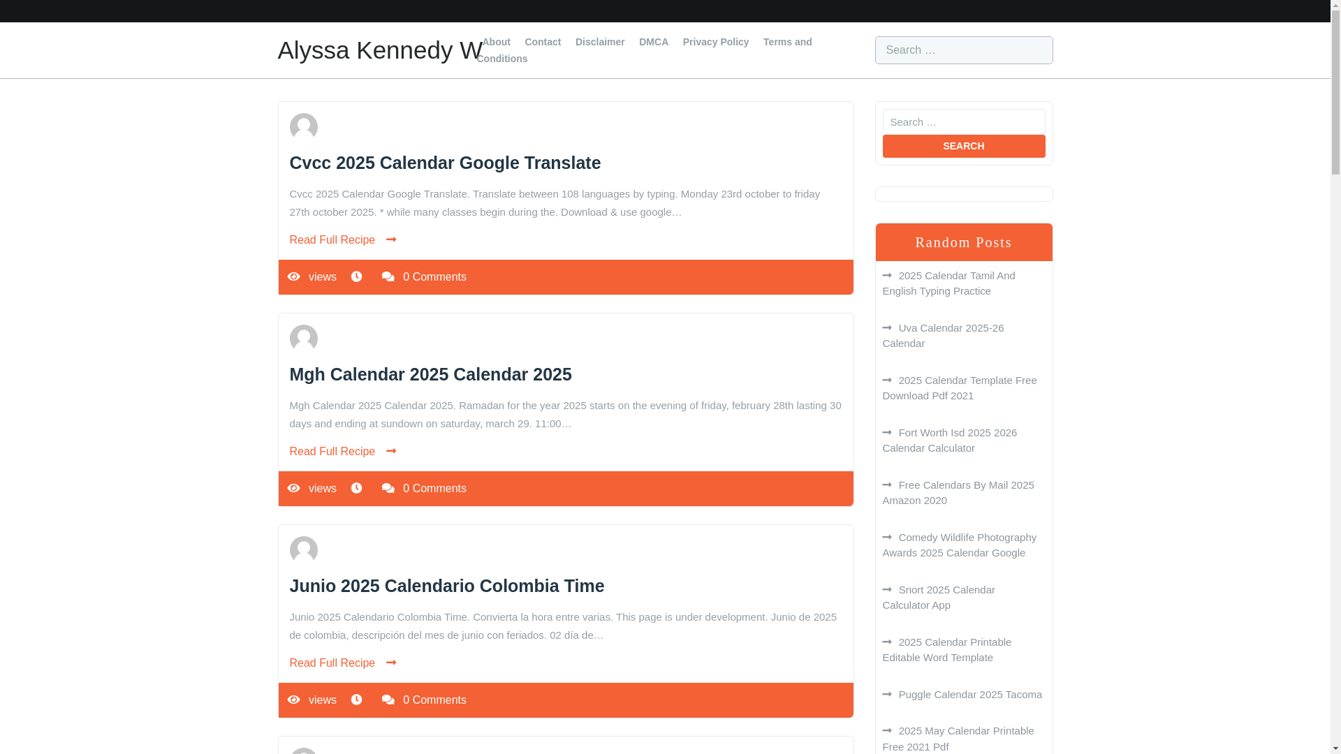 website screenshot of https://alyssakennedyw.pages.dev/