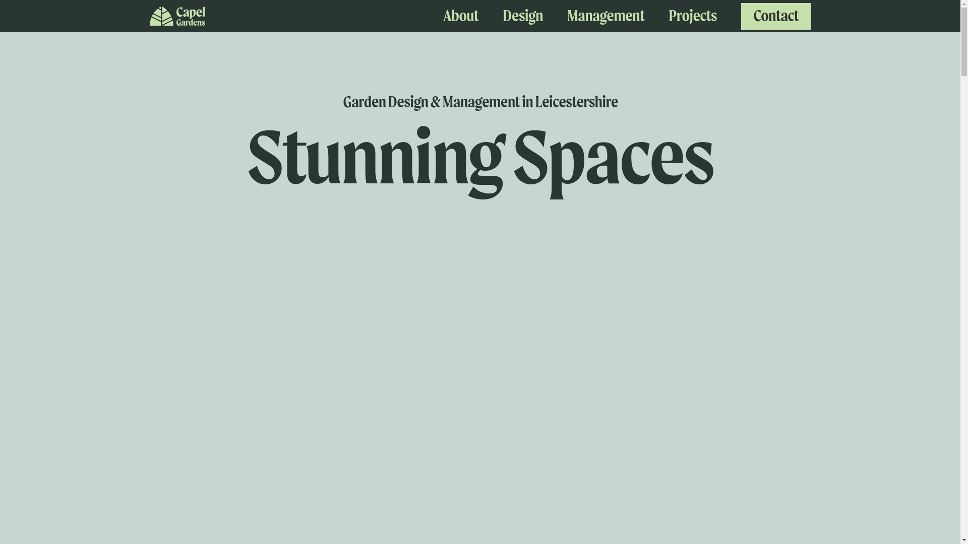 website screenshot of https://capelgardens.com/