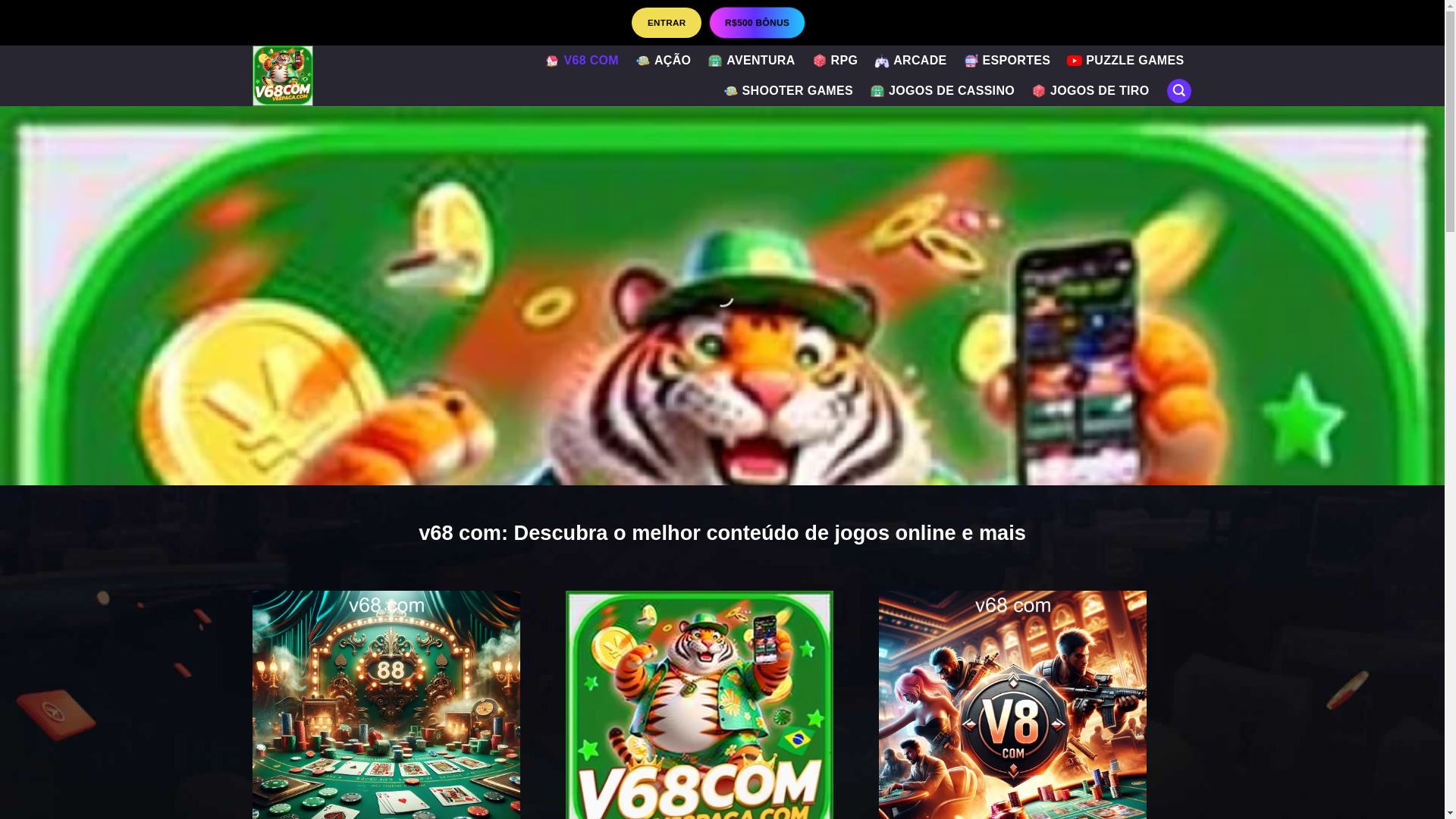 website screenshot of https://v68paga.com/