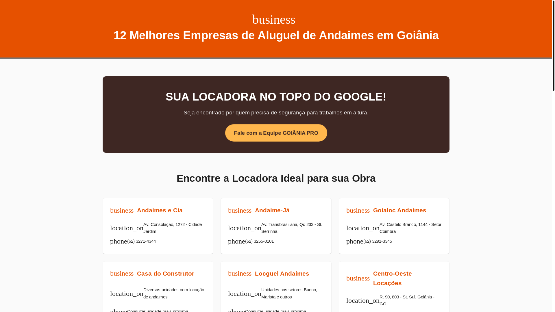 website screenshot of https://aluguel-de-andaimes-em-goiania.pages.dev/