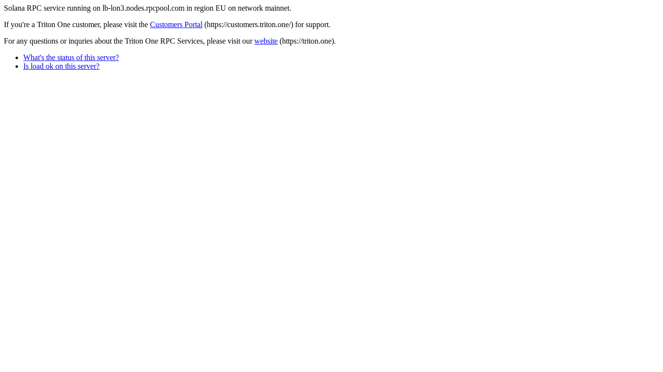 website screenshot of https://wormhole.rpcpool.com/