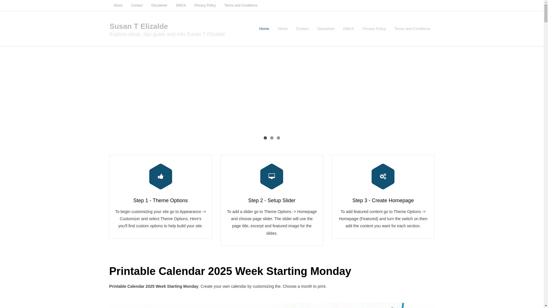 website screenshot of https://susantelizaldes.pages.dev/