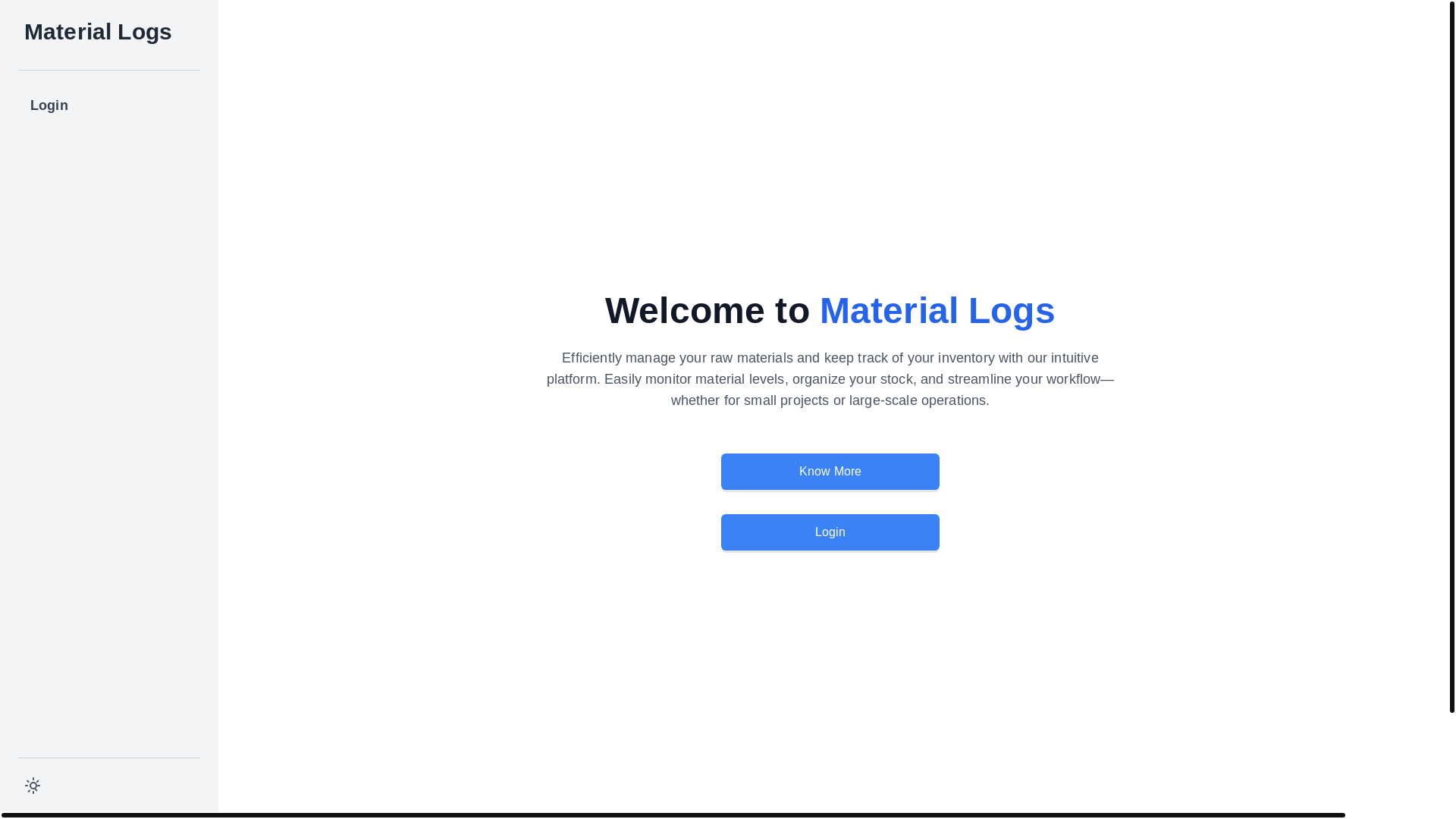 website screenshot of https://inventory-tracker-9gx.pages.dev/