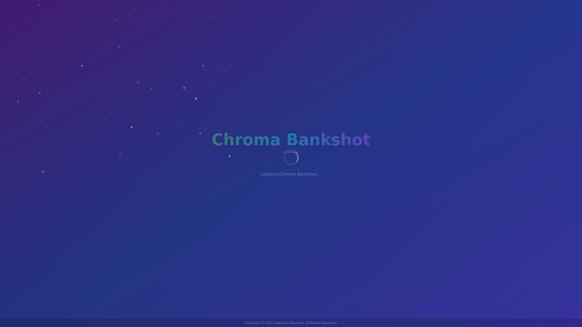 website screenshot of https://chromabankshot.pages.dev/