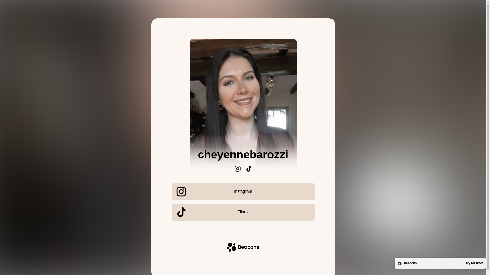 website screenshot of https://cheyennebarozzi.com/