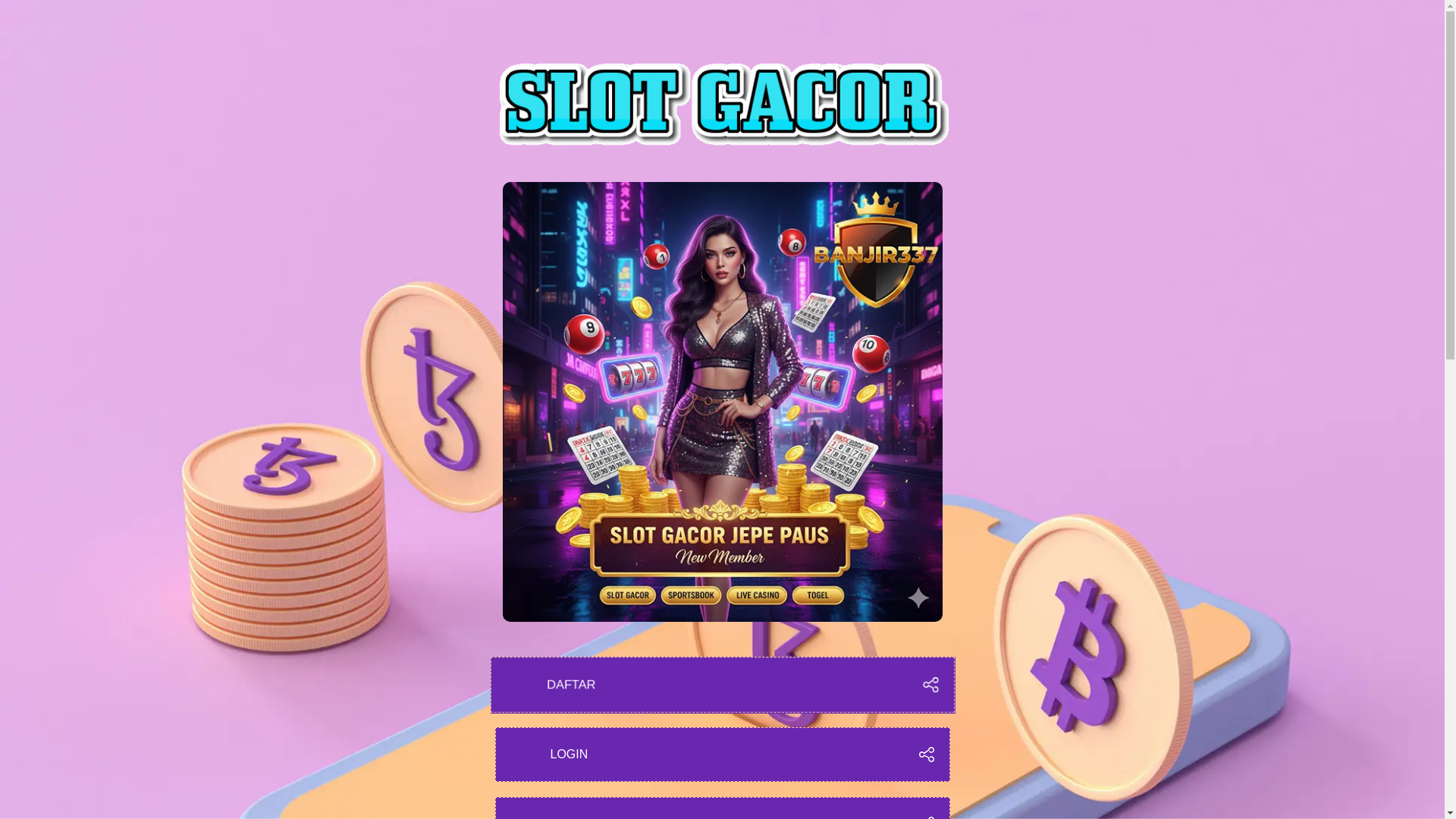 website screenshot of https://banjir337.online/