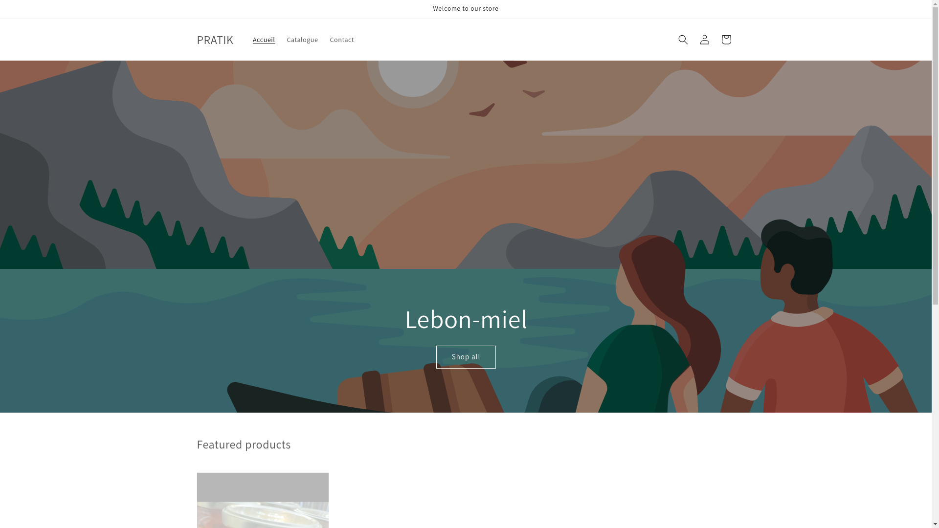 website screenshot of https://lebon-miel.fr/