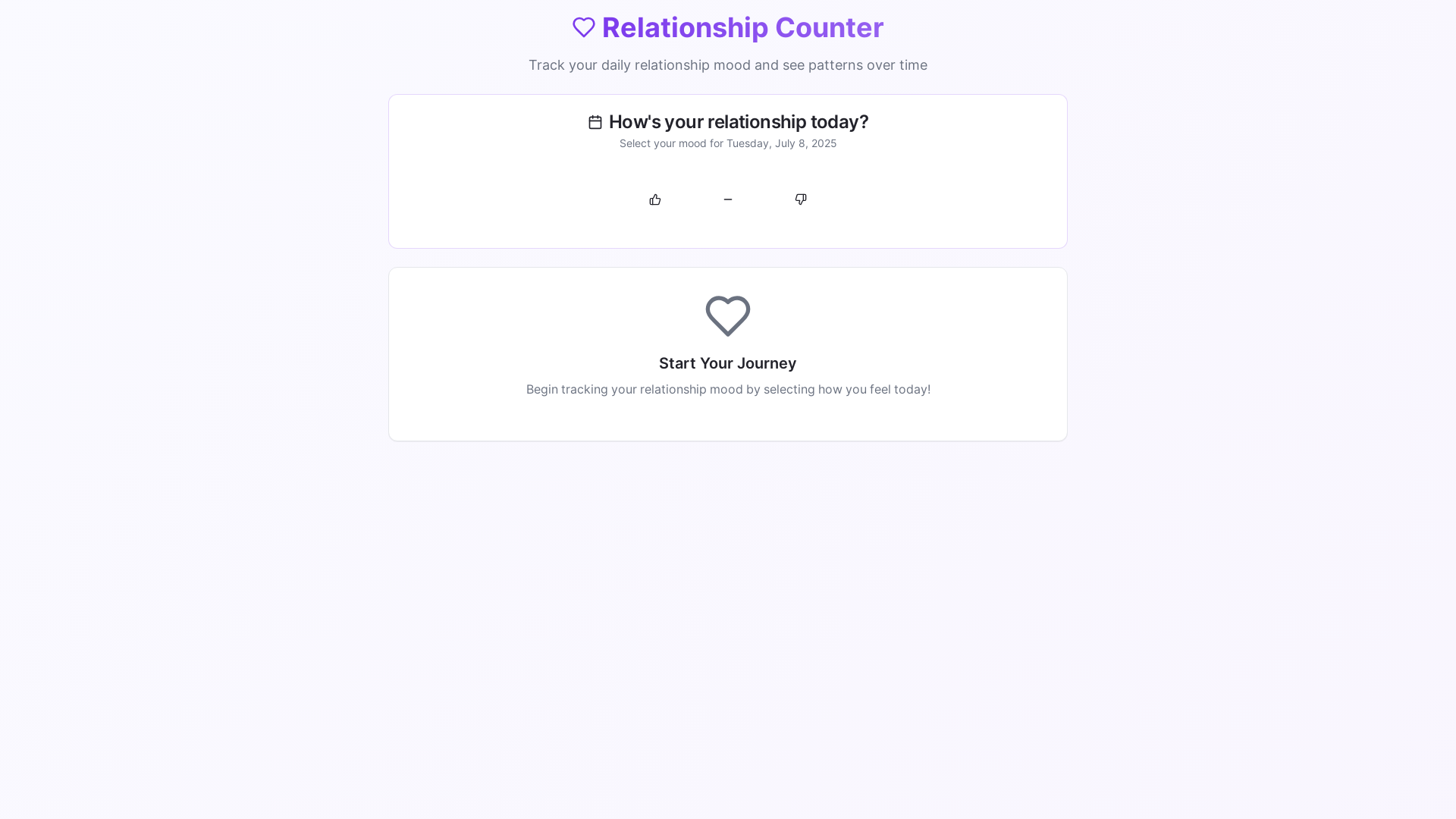 website screenshot of https://reltracker.com/