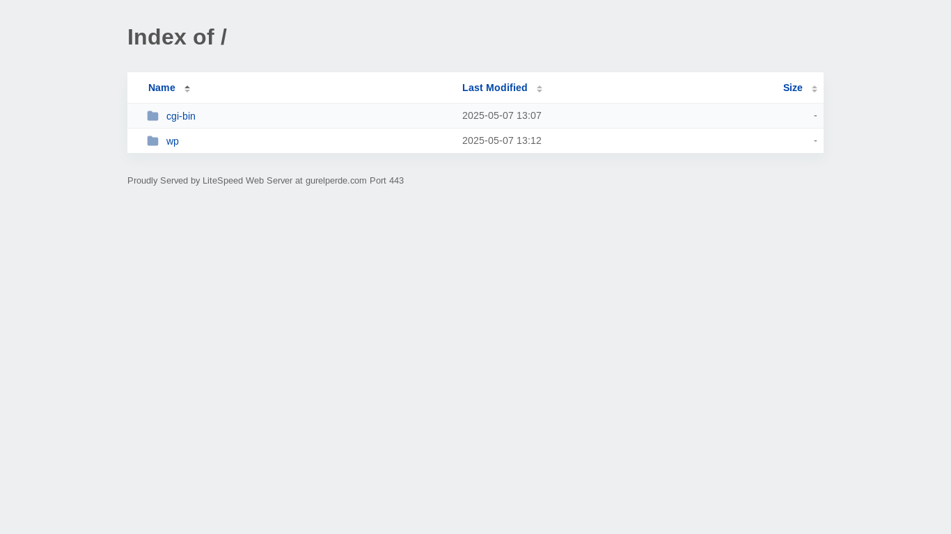 website screenshot of https://gurelperde.com/