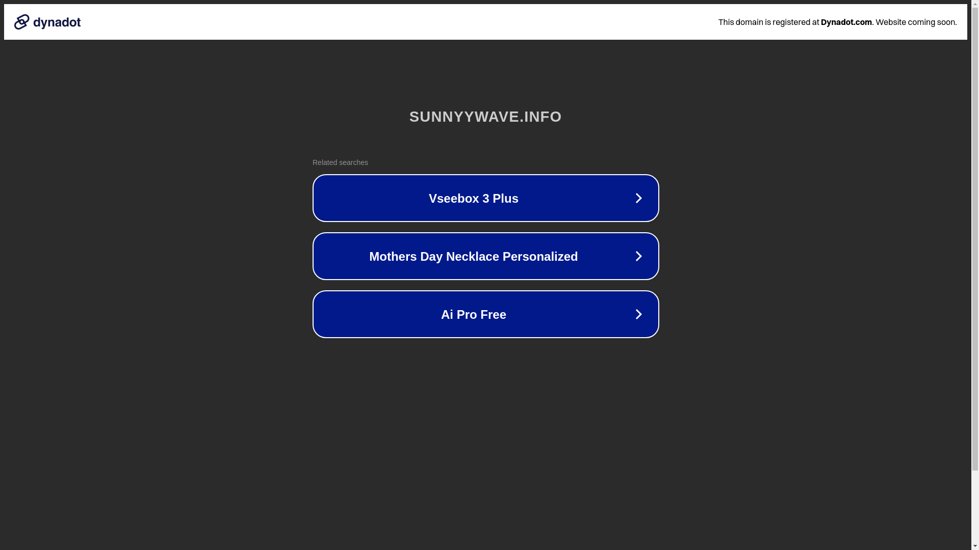 website screenshot of https://sunnyywave.info/
