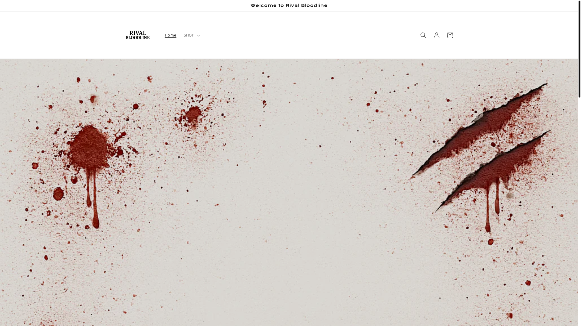 website screenshot of https://rivalbloodline.com/