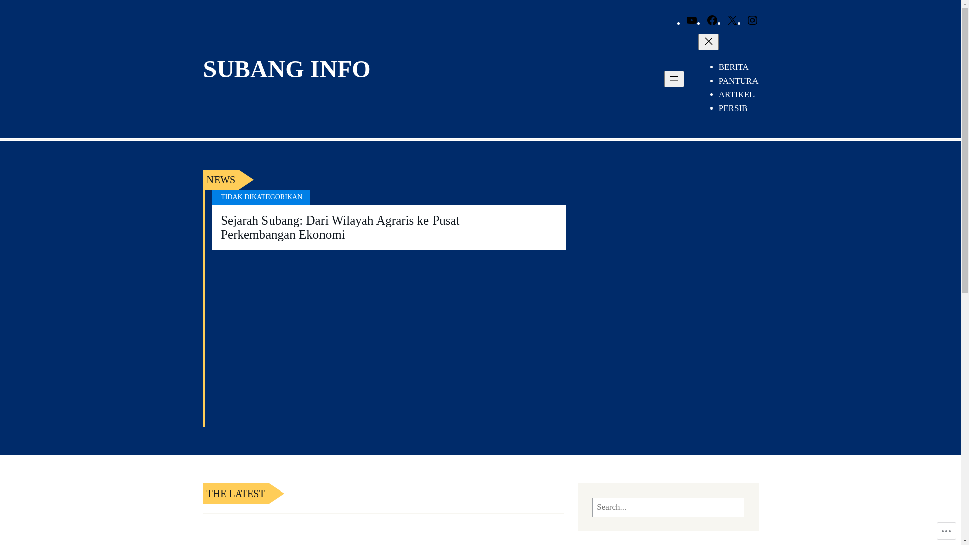 website screenshot of https://subang-info.com/