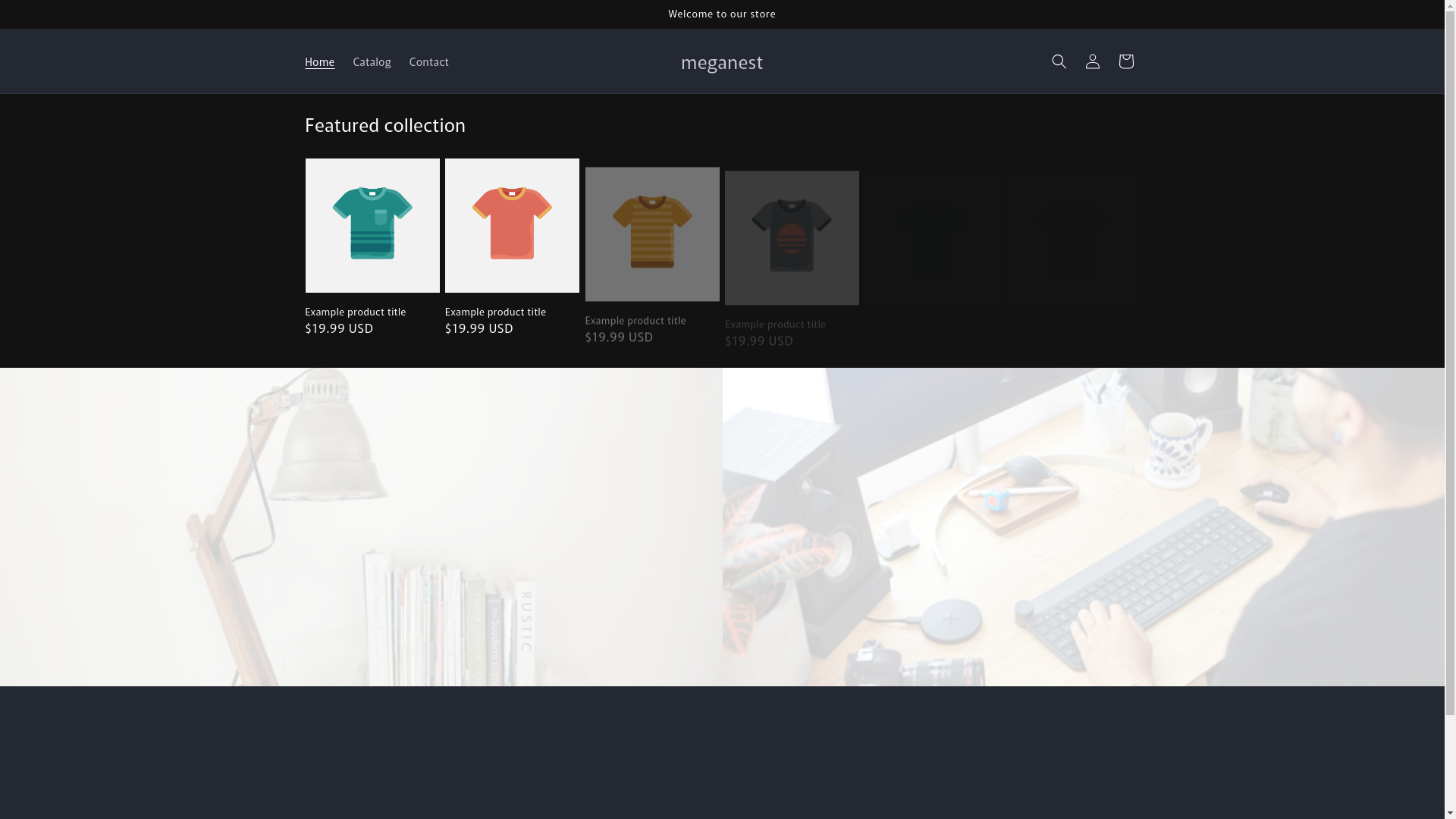 website screenshot of https://meganest.us/