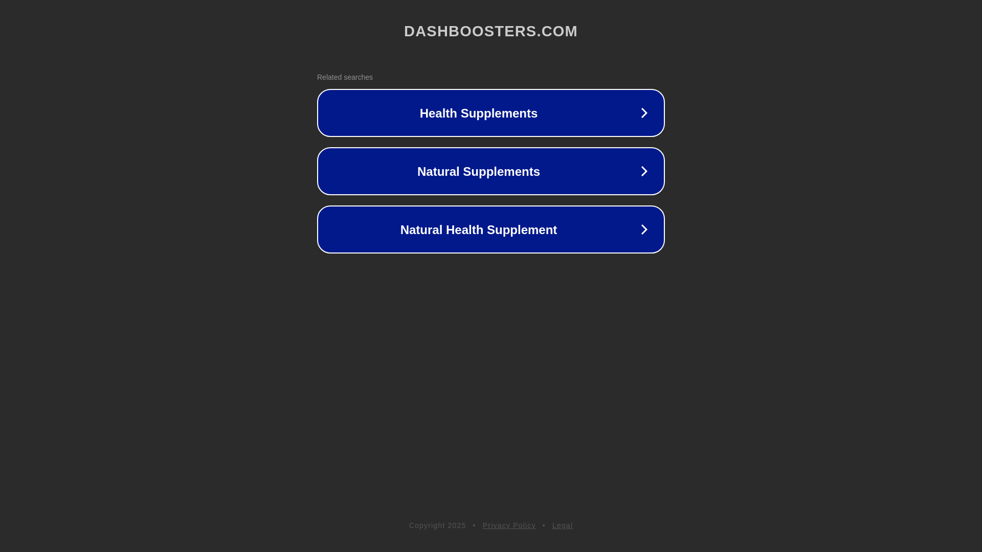 website screenshot of https://dashboosters.com/
