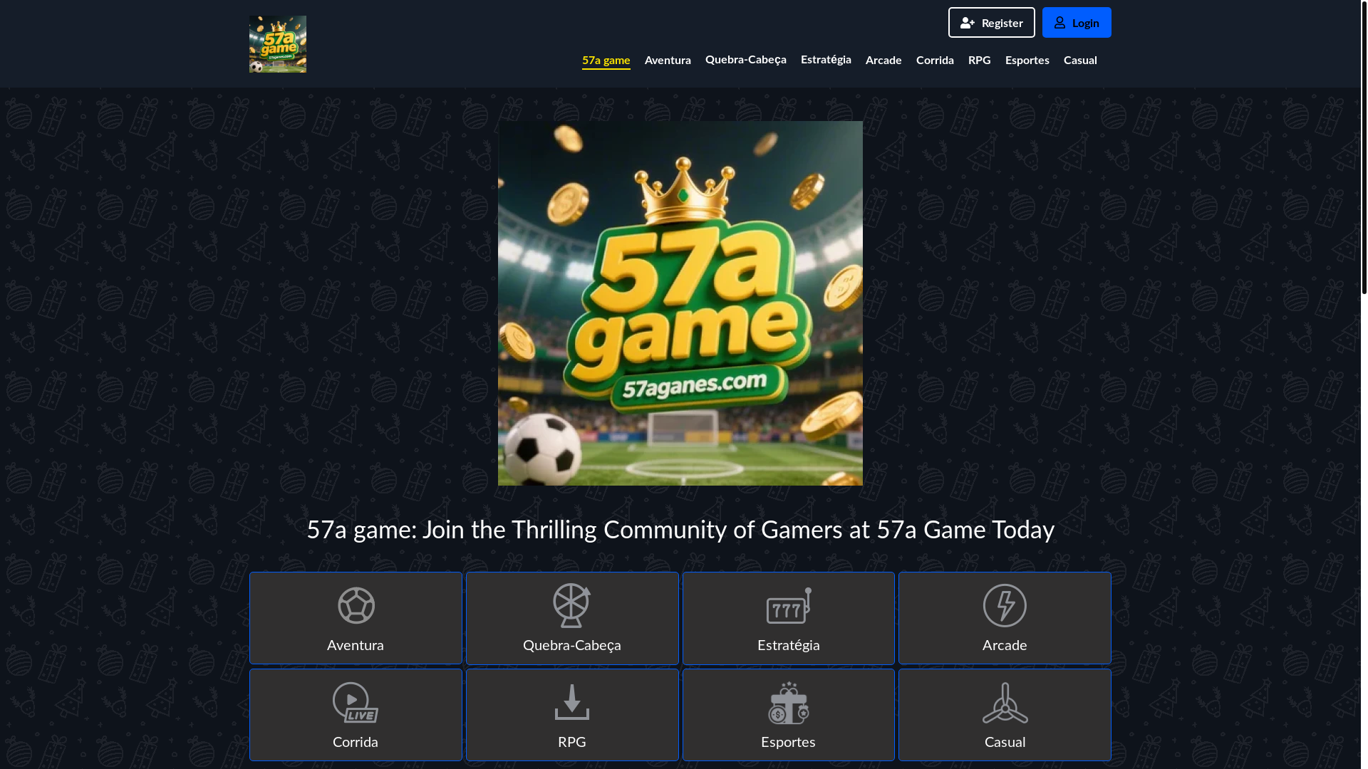 website screenshot of https://57aganes.com/