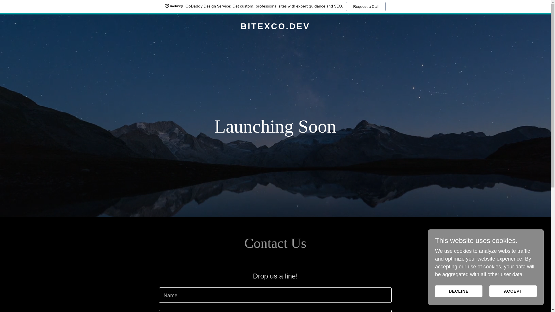 website screenshot of https://bitexco.dev/