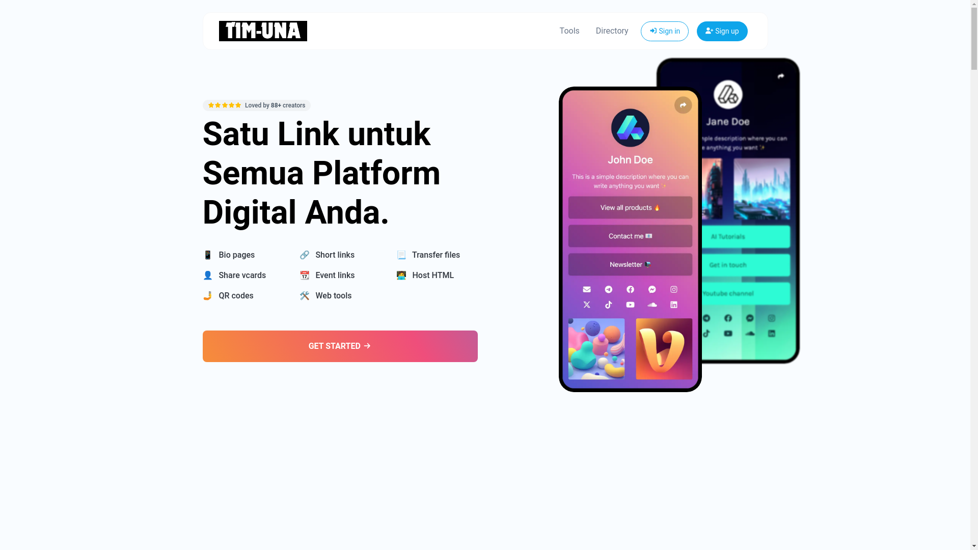 website screenshot of https://pasti-resmi.pages.dev/