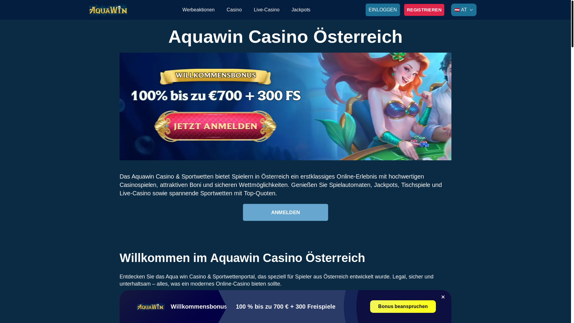 website screenshot of https://aquawin-at-10215.pages.dev/